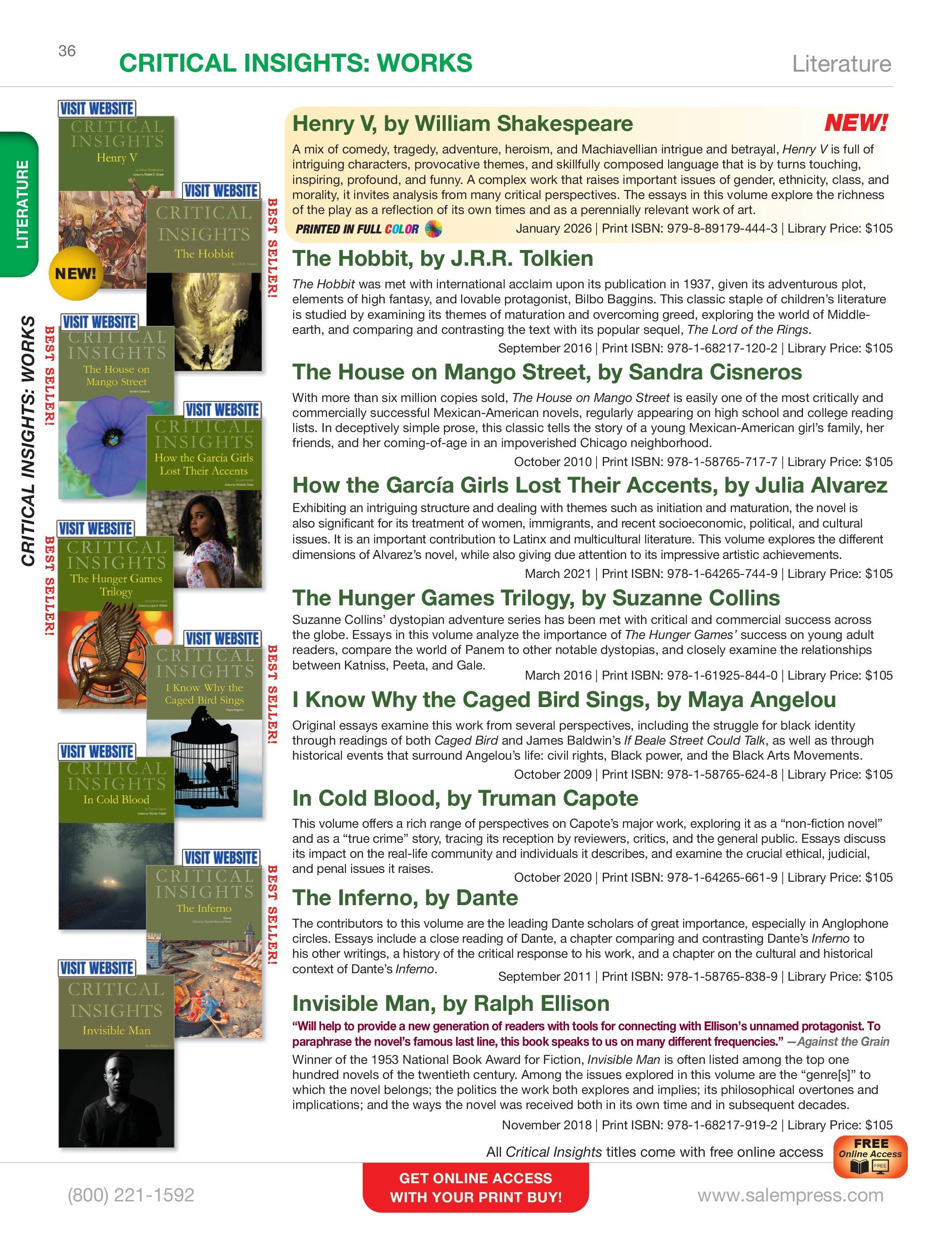 Salem Press Fall Catalog Weekly Ad January 1 - December 31, 2026