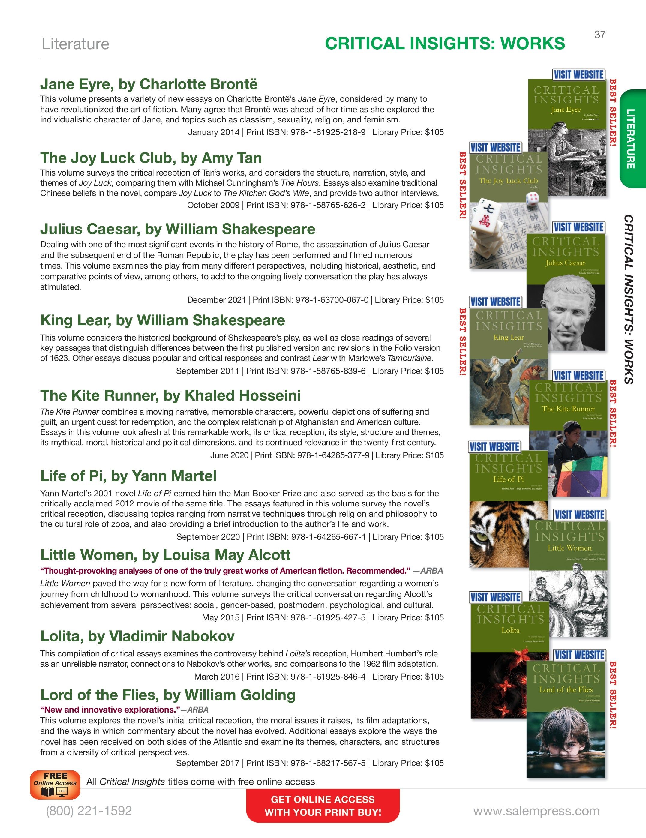 Salem Press Fall Catalog Weekly Ad January 1 - December 31, 2026