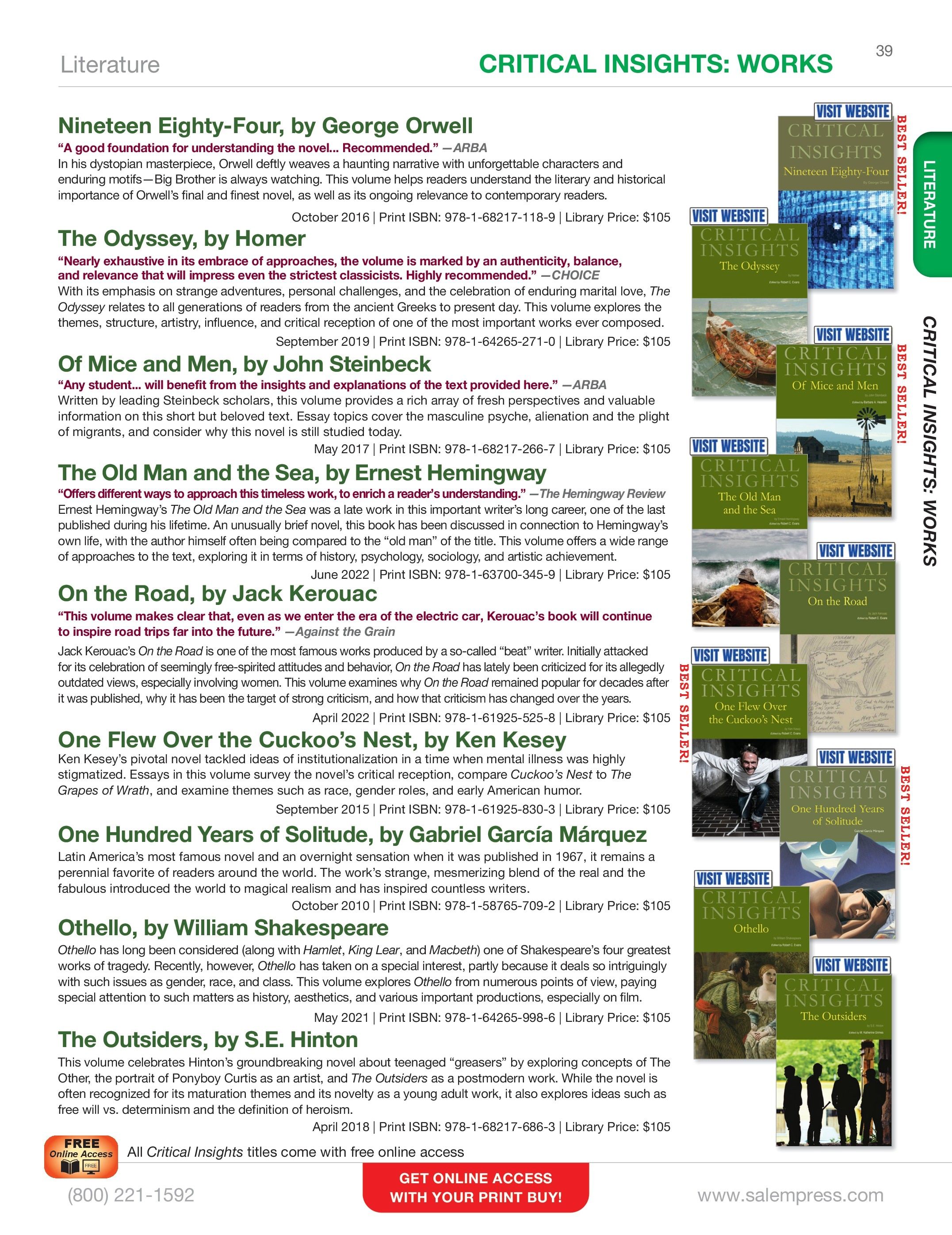 Salem Press Fall Catalog Weekly Ad January 1 - December 31, 2026