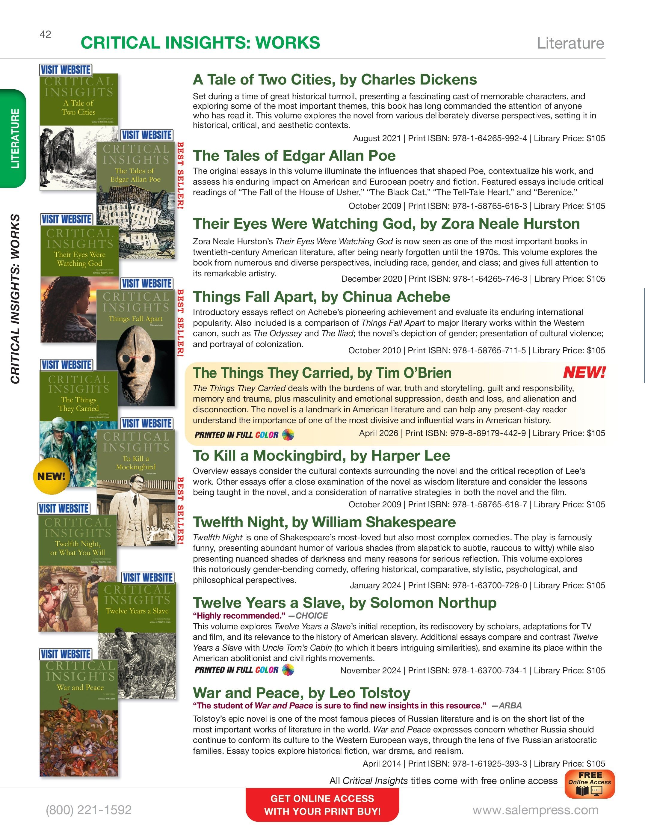 Salem Press Fall Catalog Weekly Ad January 1 - December 31, 2026