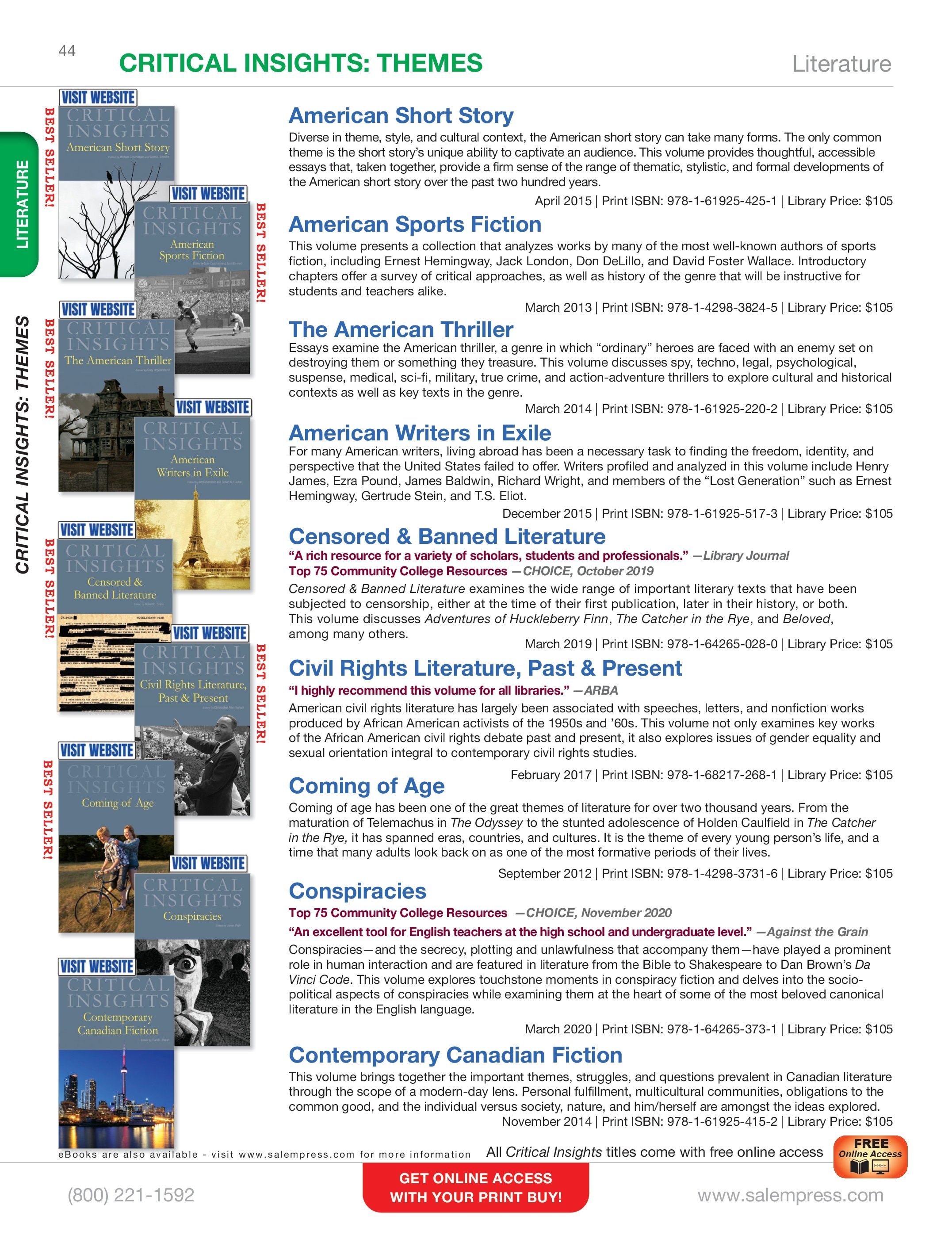 Salem Press Fall Catalog Weekly Ad January 1 - December 31, 2026