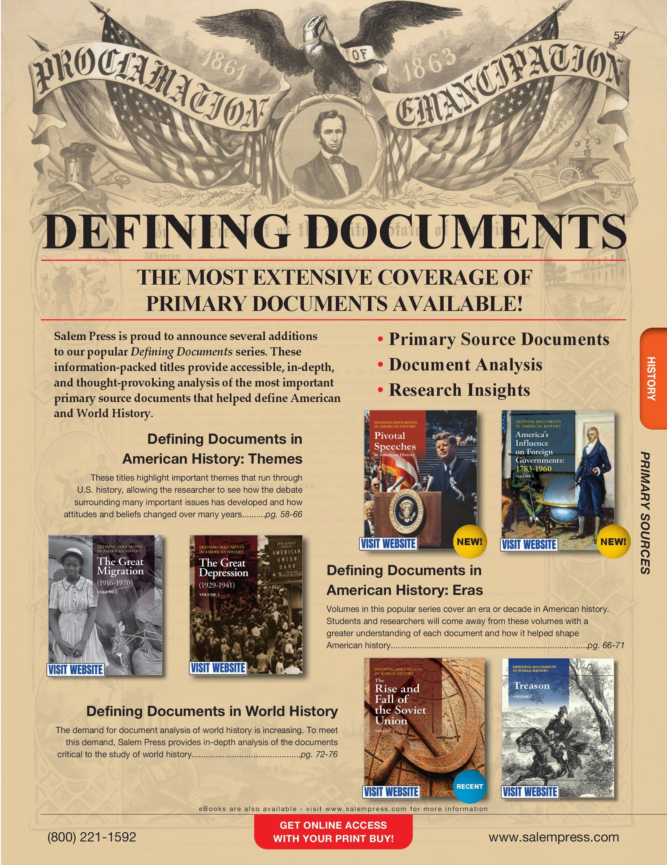 Salem Press Fall Catalog Weekly Ad January 1 - December 31, 2026