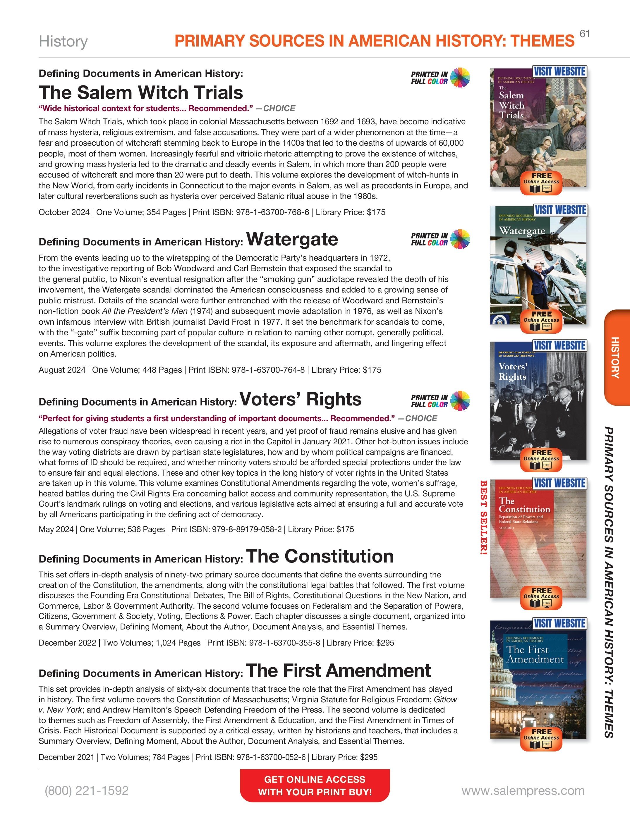 Salem Press Fall Catalog Weekly Ad January 1 - December 31, 2026