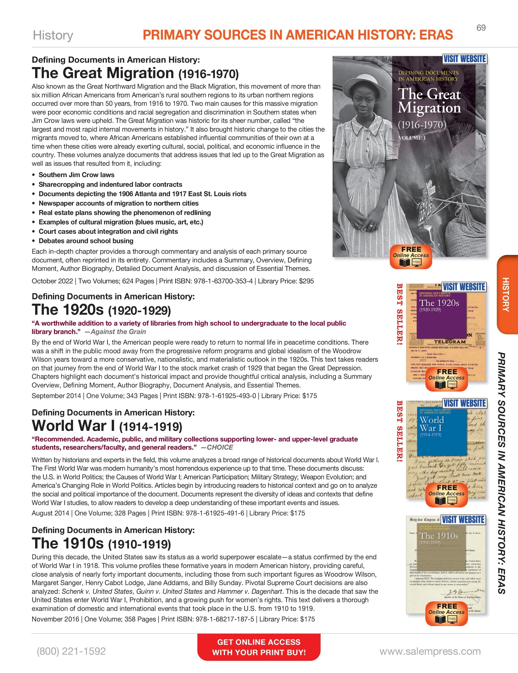 Salem Press Fall Catalog Weekly Ad January 1 - December 31, 2026