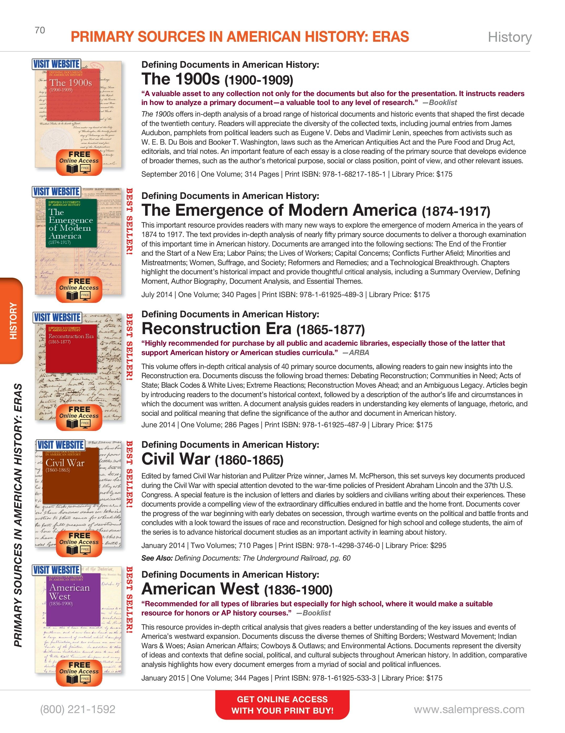 Salem Press Fall Catalog Weekly Ad January 1 - December 31, 2026