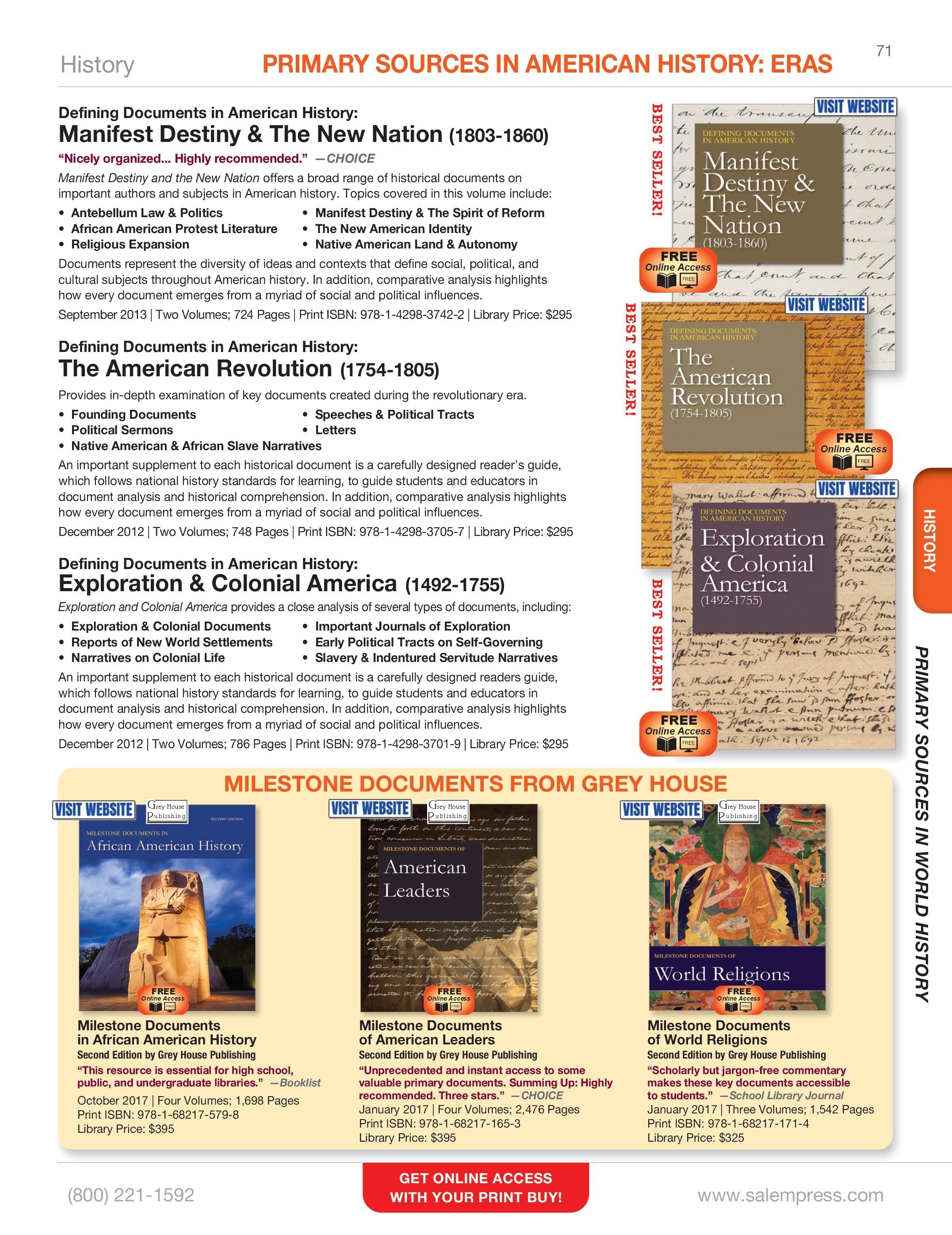 Salem Press Fall Catalog Weekly Ad January 1 - December 31, 2026