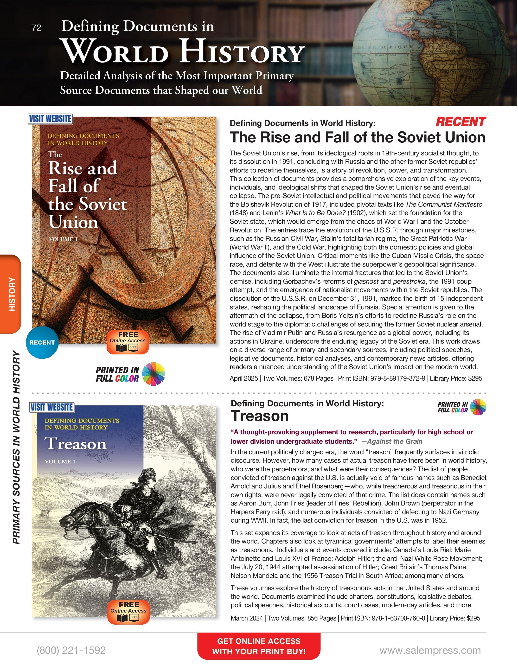 Salem Press Fall Catalog Weekly Ad January 1 - December 31, 2026