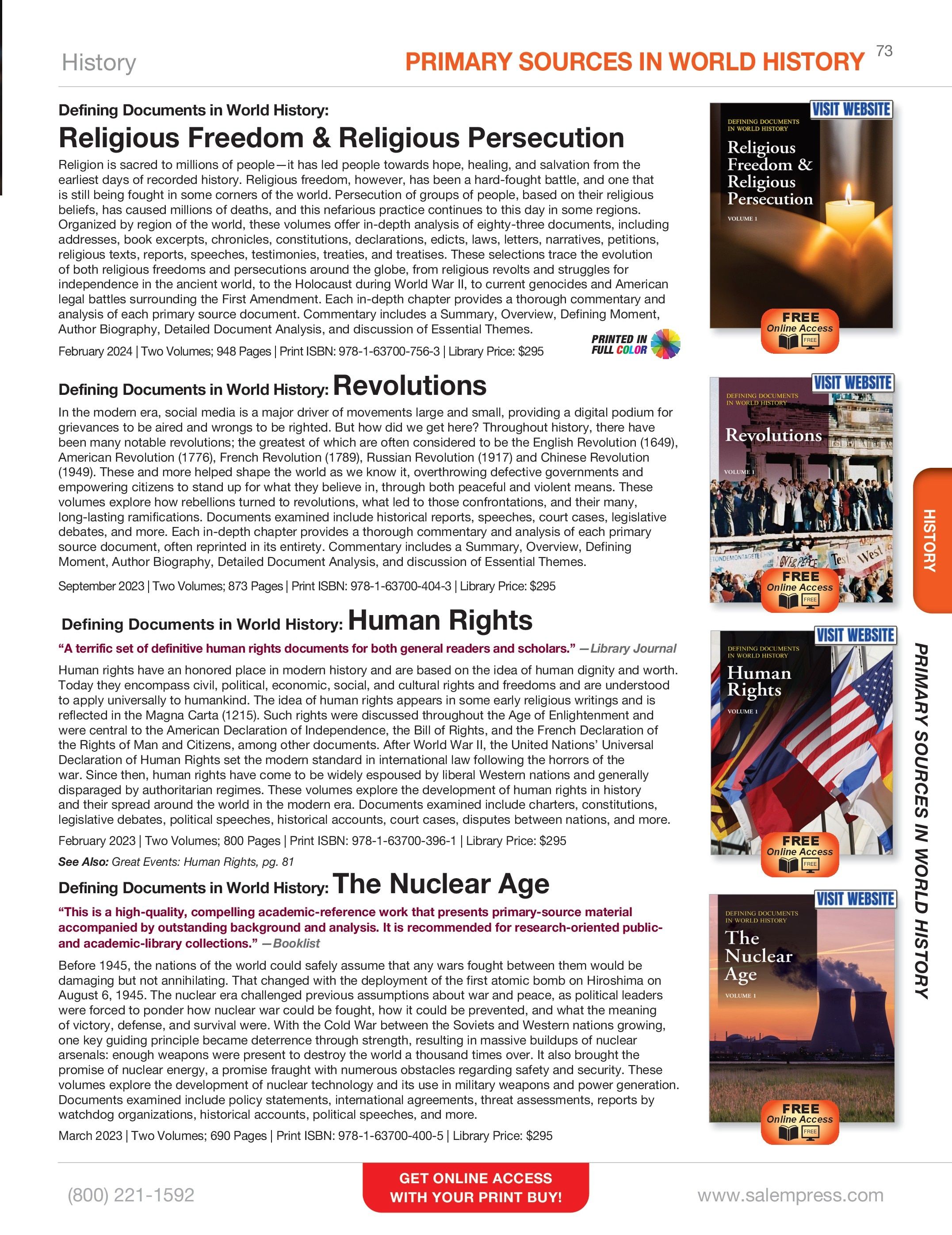 Salem Press Fall Catalog Weekly Ad January 1 - December 31, 2026