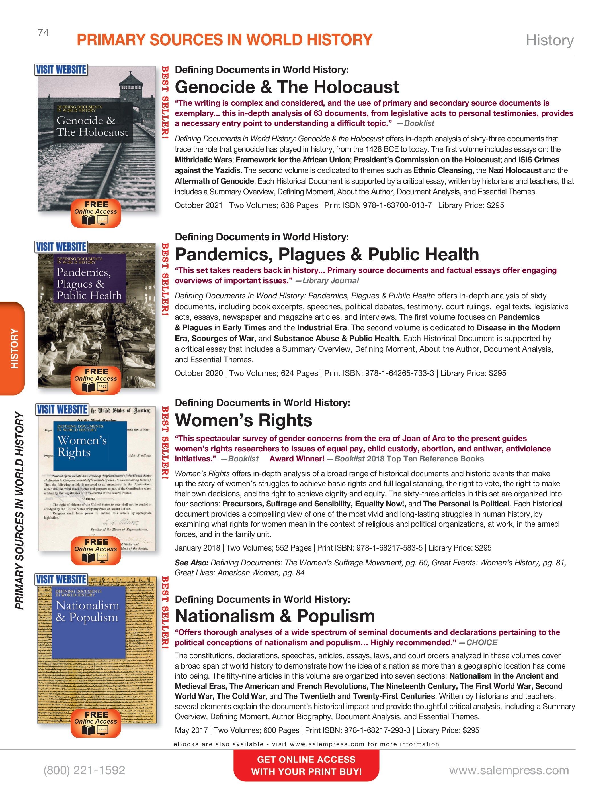 Salem Press Fall Catalog Weekly Ad January 1 - December 31, 2026