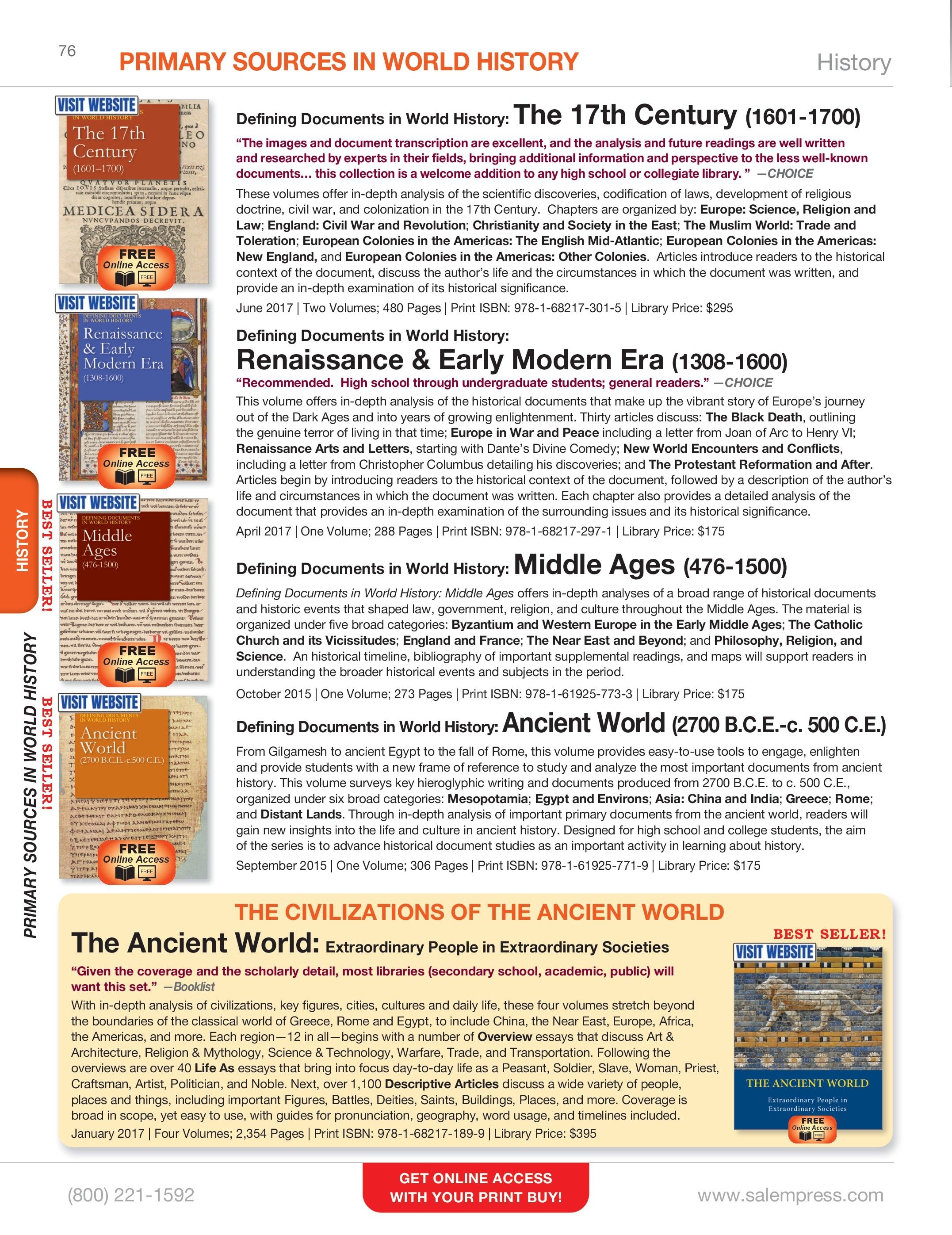 Salem Press Fall Catalog Weekly Ad January 1 - December 31, 2026