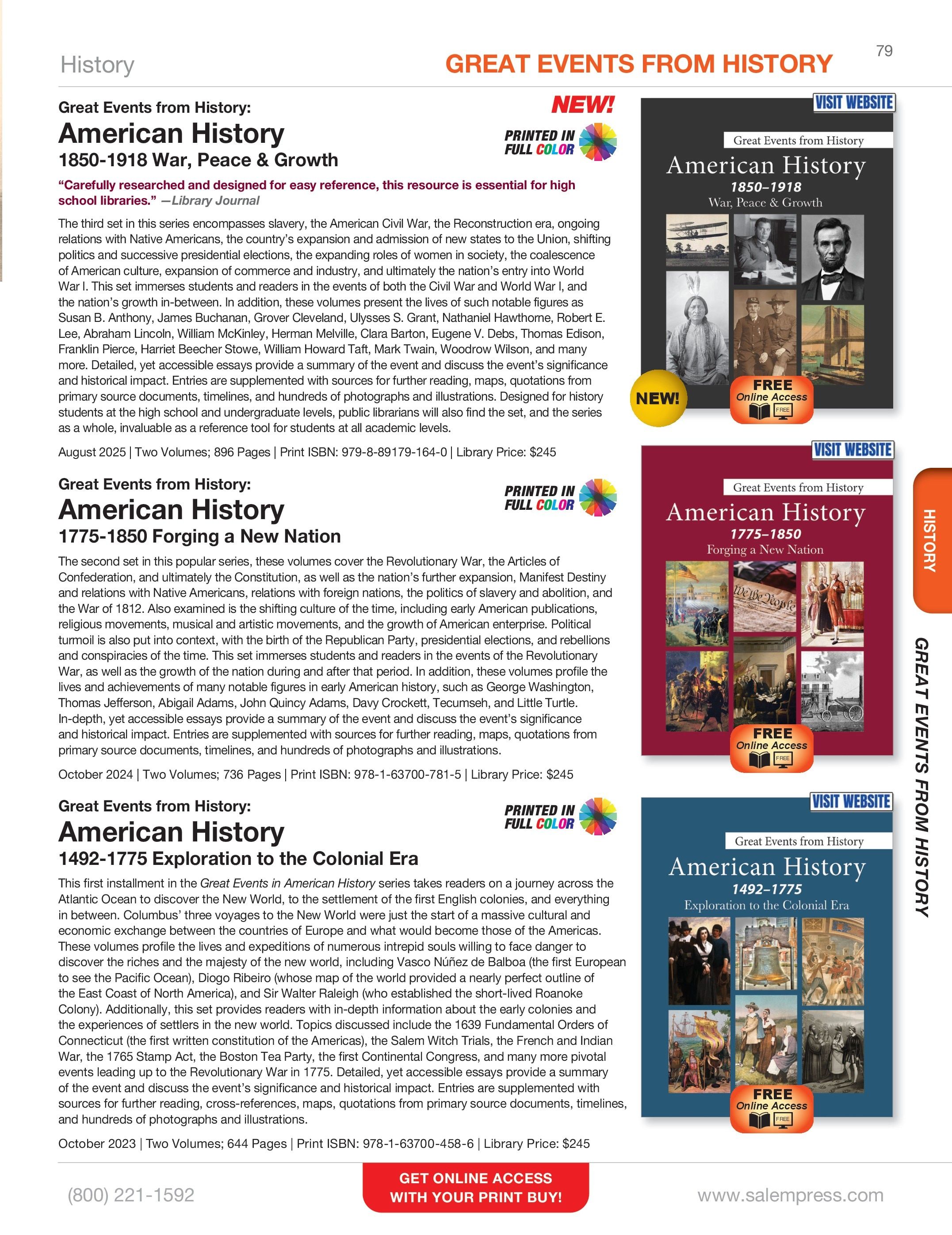 Salem Press Fall Catalog Weekly Ad January 1 - December 31, 2026