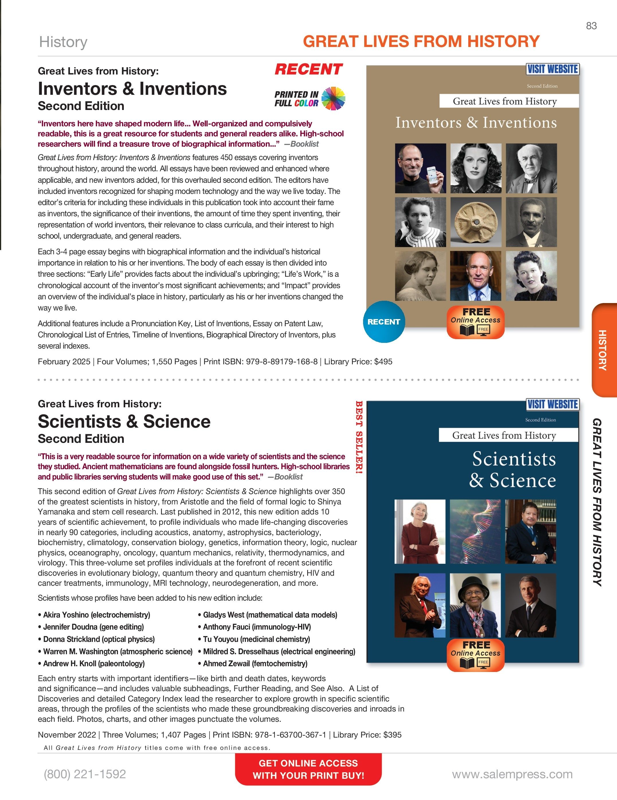 Salem Press Fall Catalog Weekly Ad January 1 - December 31, 2026