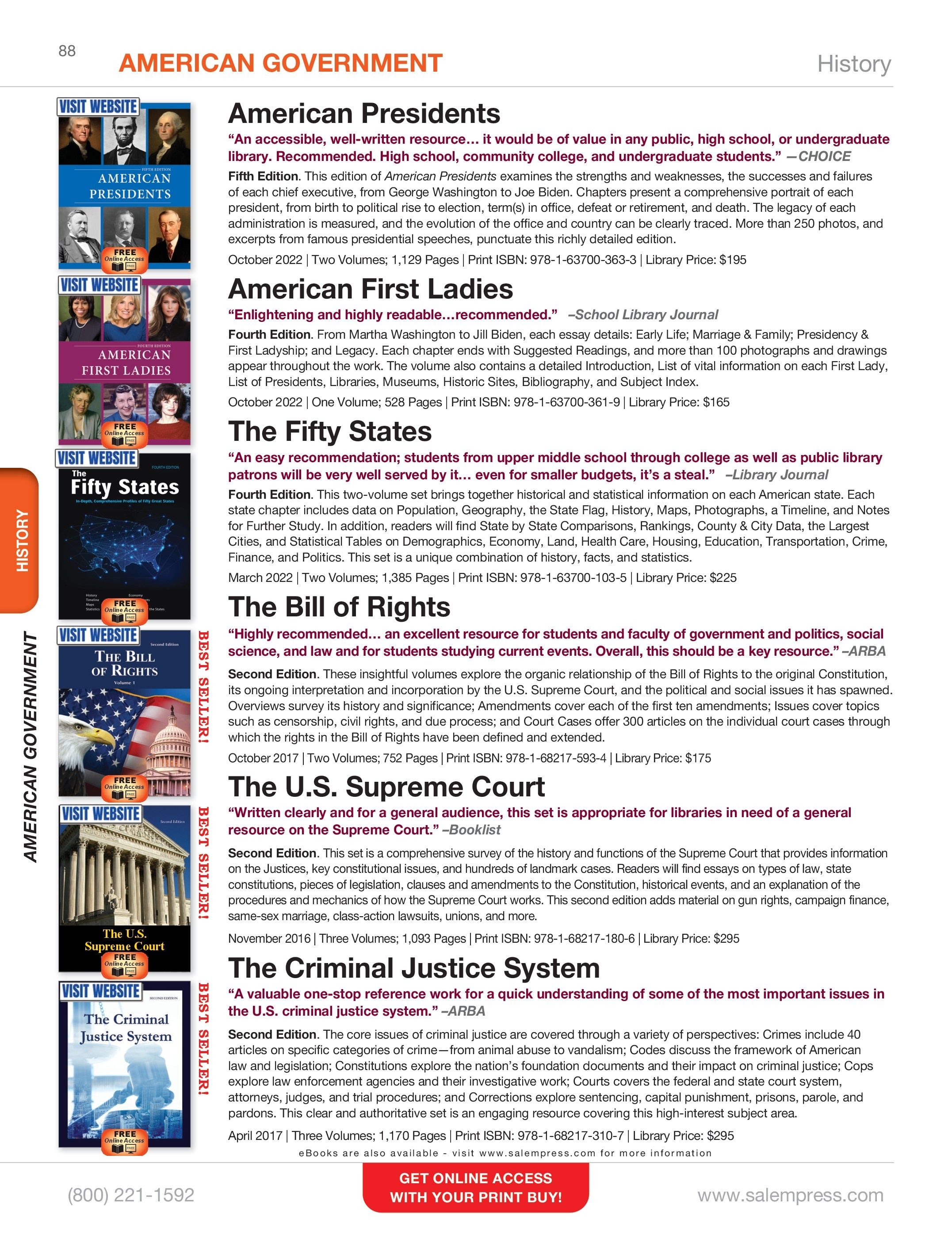 Salem Press Fall Catalog Weekly Ad January 1 - December 31, 2026