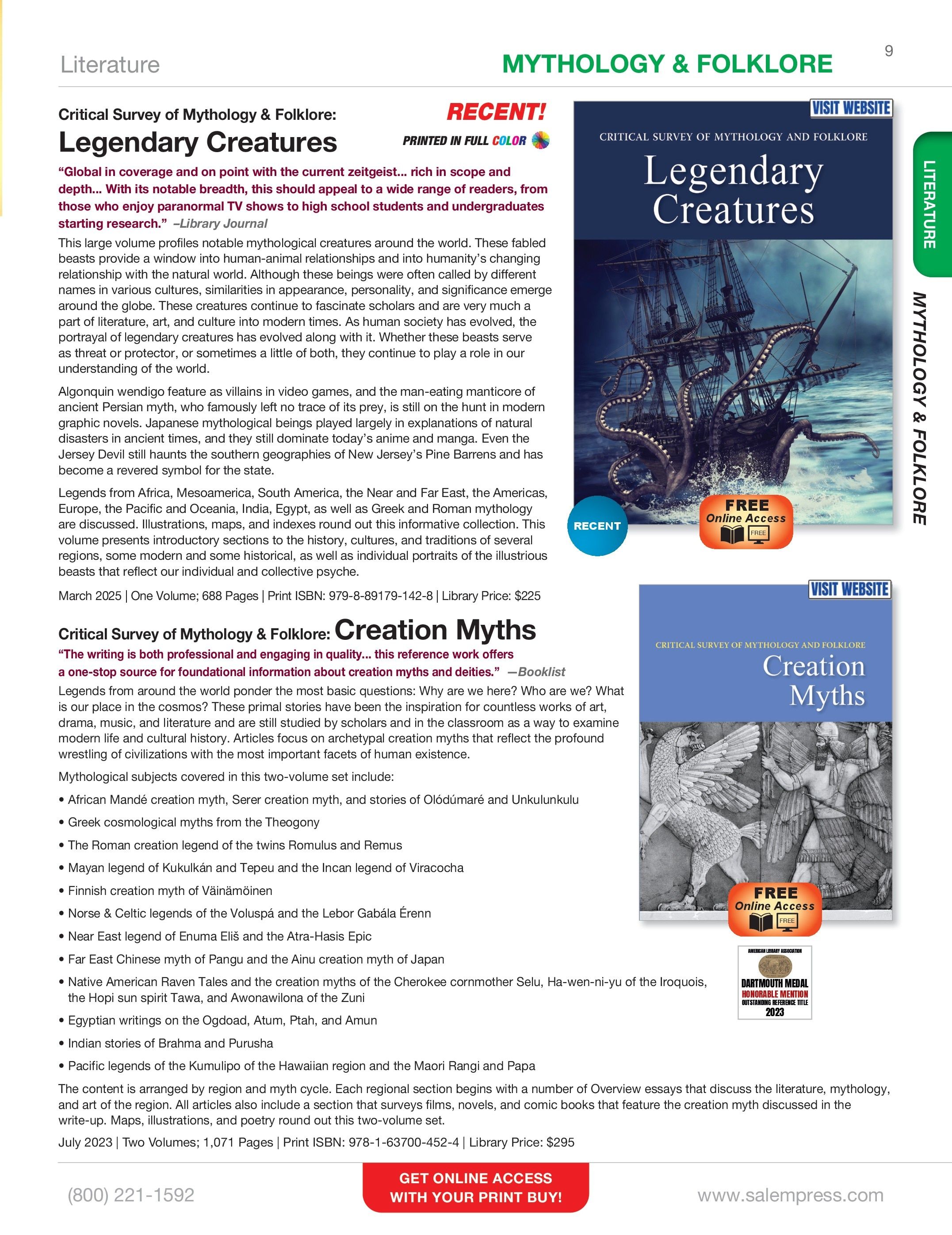 Salem Press Fall Catalog Weekly Ad January 1 - December 31, 2026