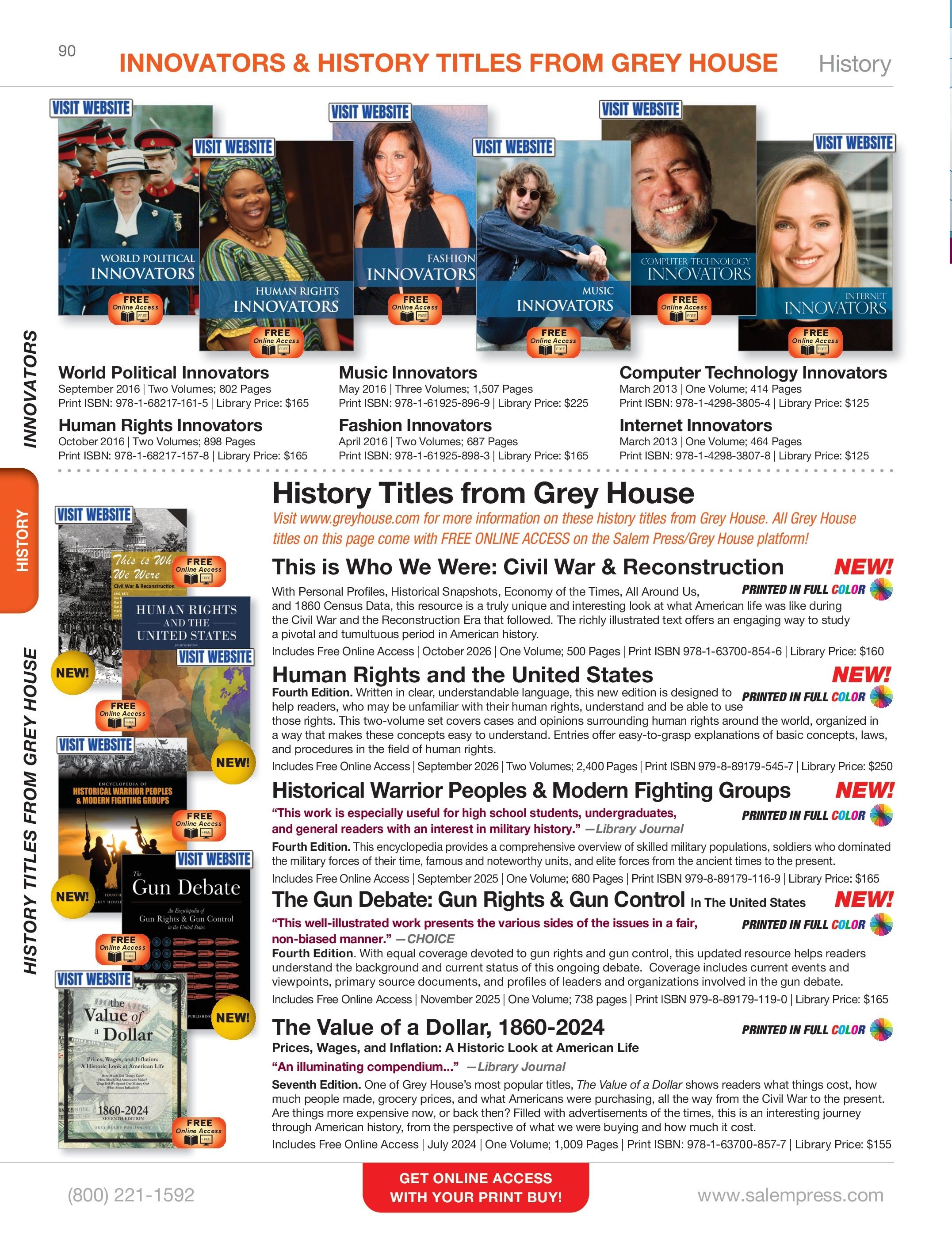 Salem Press Fall Catalog Weekly Ad January 1 - December 31, 2026