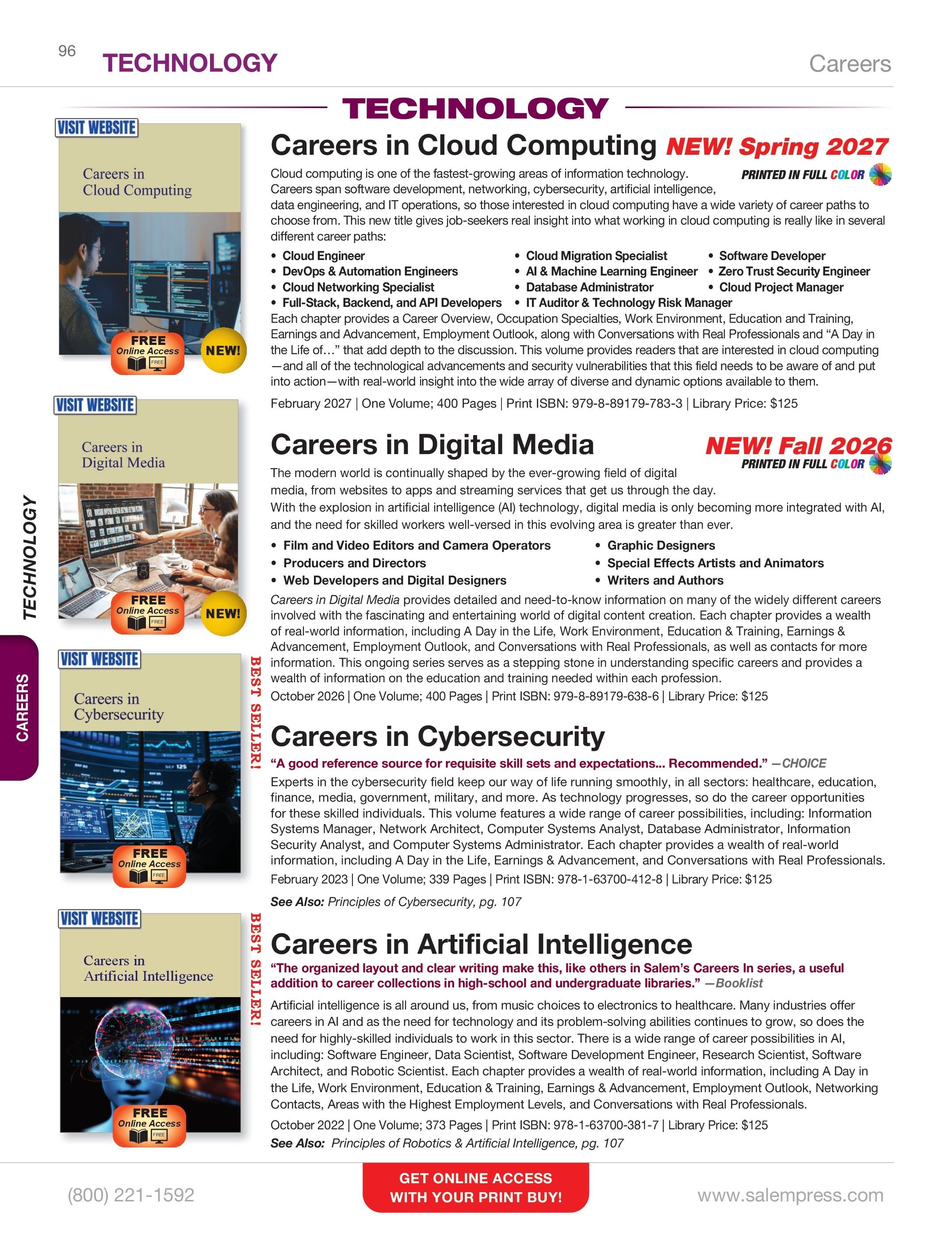 Salem Press Fall Catalog Weekly Ad January 1 - December 31, 2026