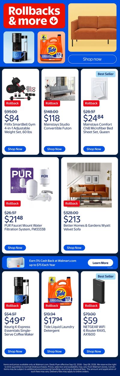 Walmart Weekly Ad September 2 - 8, 2026