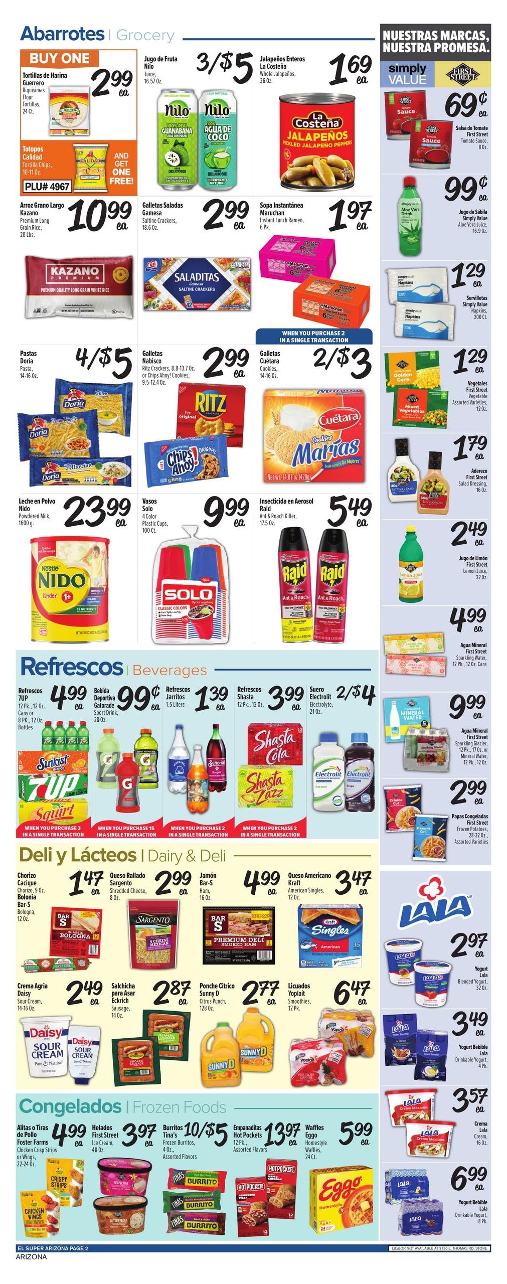 El Super (Apache Junction Area, AZ) Weekly Ad September 2 - 8, 2026