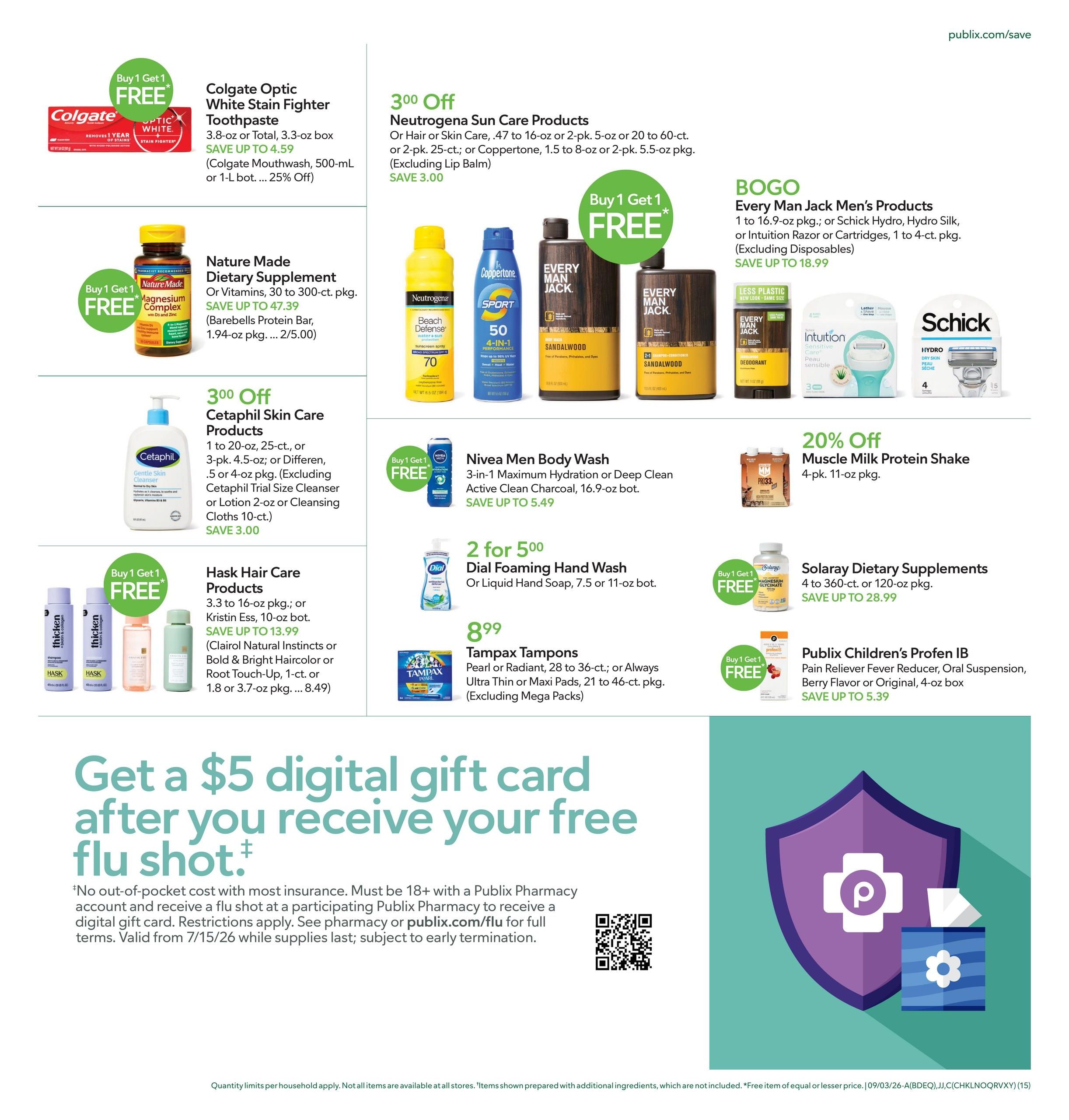 Publix (Danville Area, KY) Weekly Ad September 2 - 8, 2026