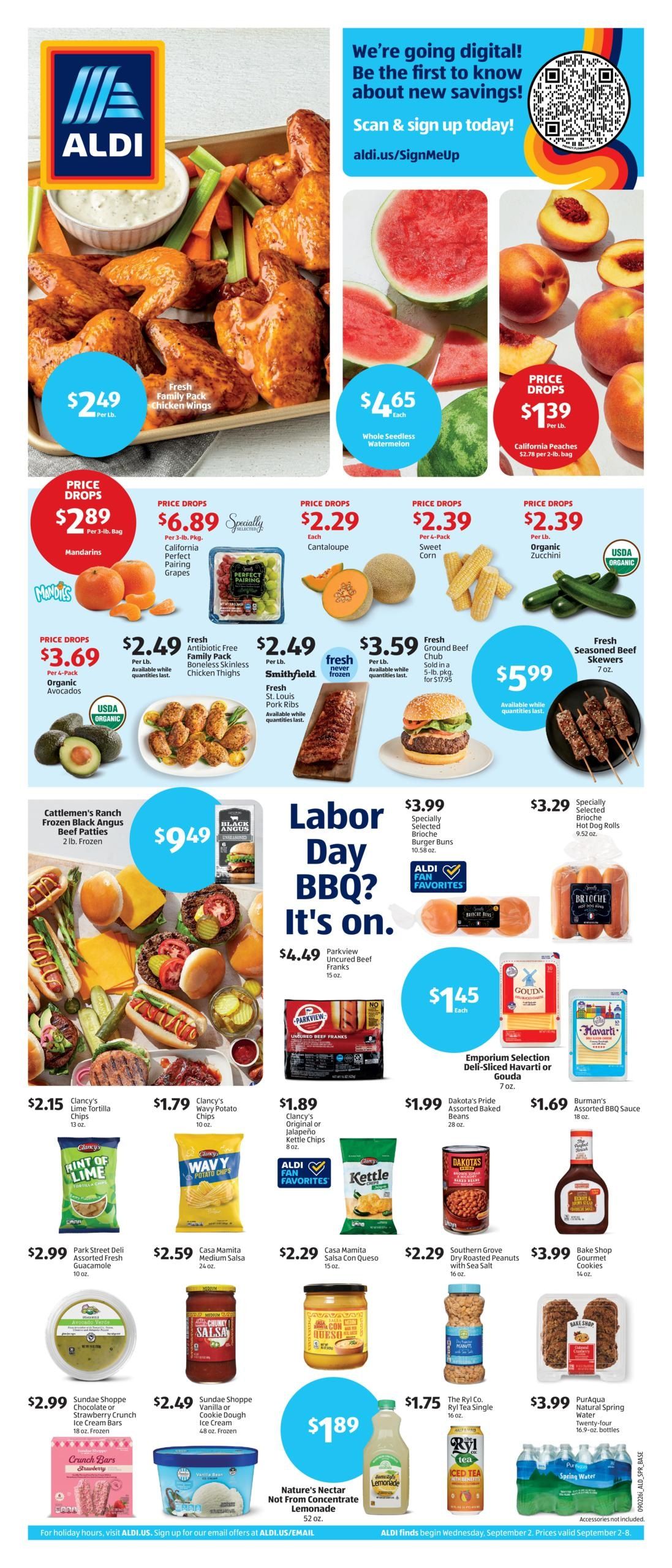 ALDI (Brookville Area, IN) Weekly Ad September 2 - 8, 2026