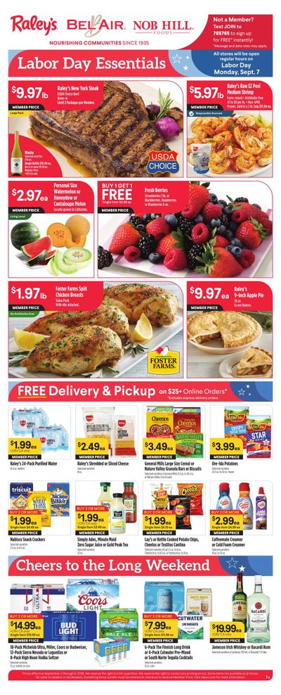 Nob Hill Foods Weekly Ad September 2 - 8, 2026