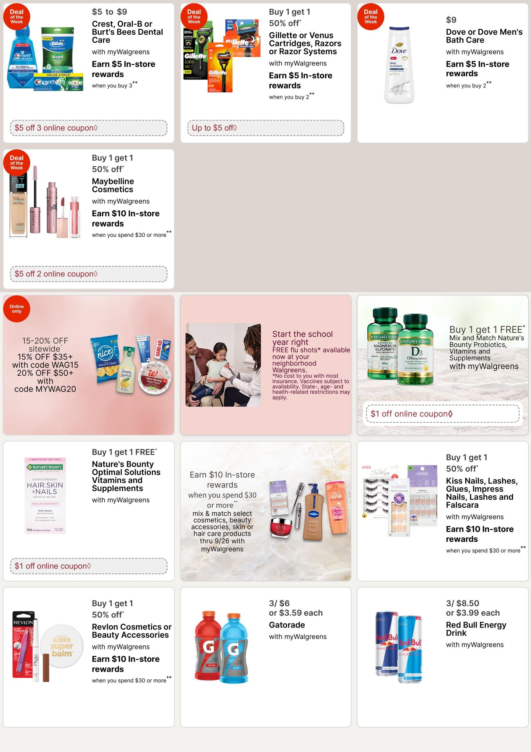 Walgreens (Alhambra Area, CA) Weekly Ad September 6 - 12, 2026