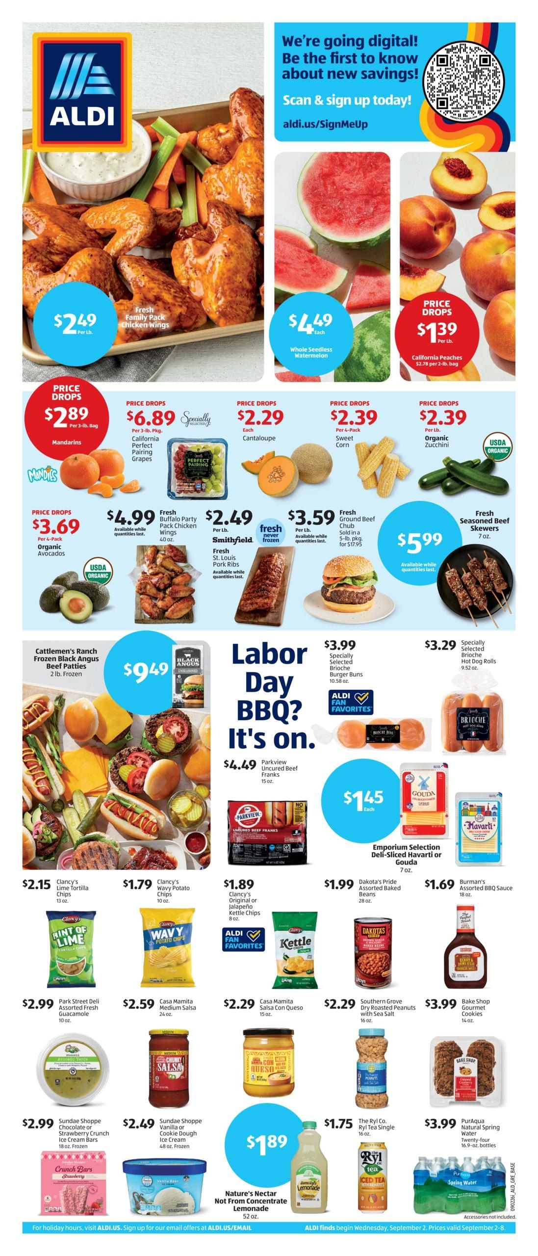 ALDI (Anderson Area, IN) Weekly Ad September 2 - 8, 2026