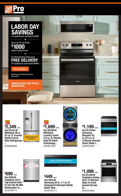 Home Depot (Hilo Area, HI) Weekly Ad August 31 - September 7, 2026