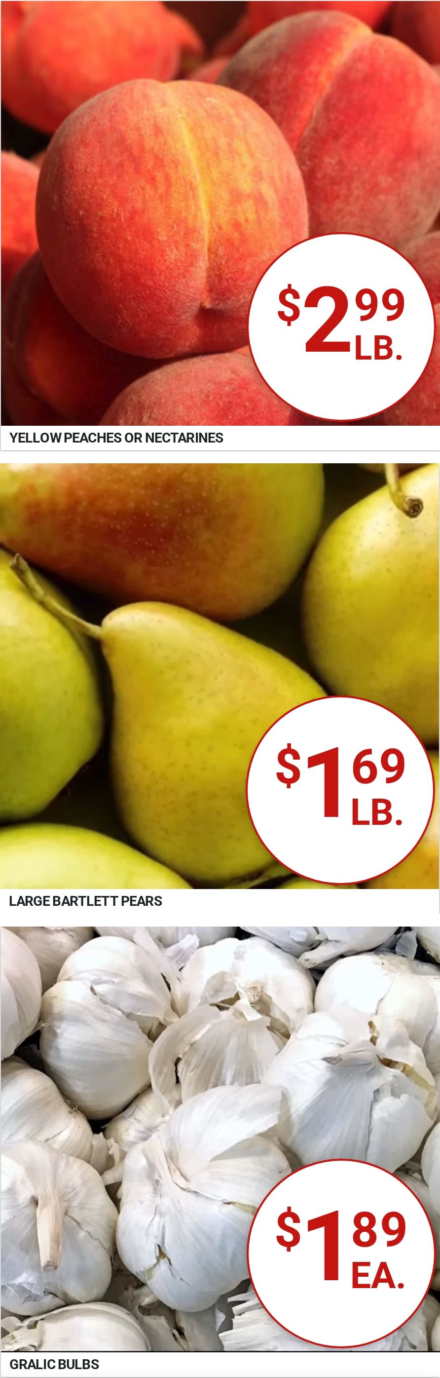 LaGree's Food Stores Weekly Ad September 2 - 8, 2026