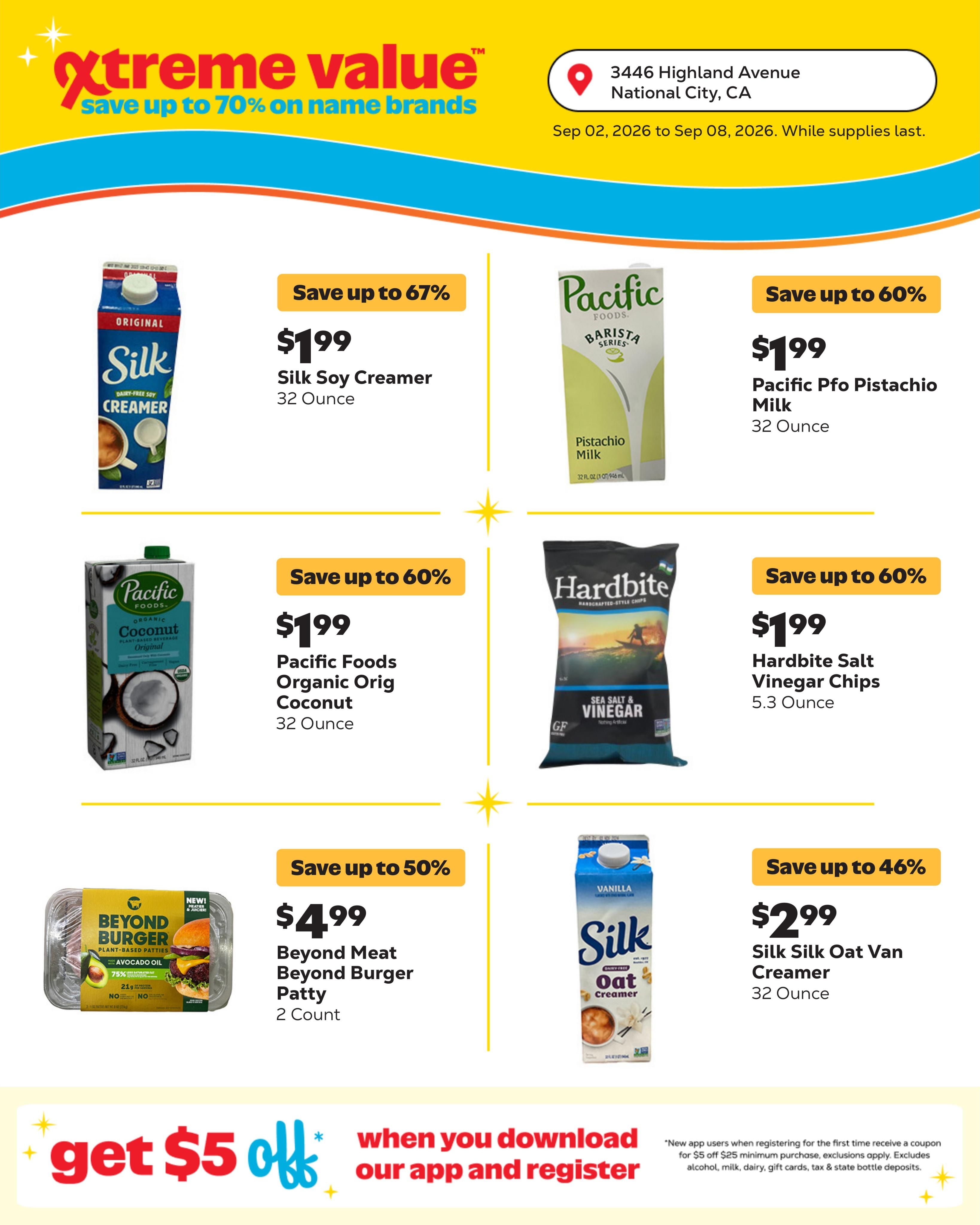 Grocery Outlet (National City-San Diego Area, CA) Weekly Ad September 2 - 8, 2026