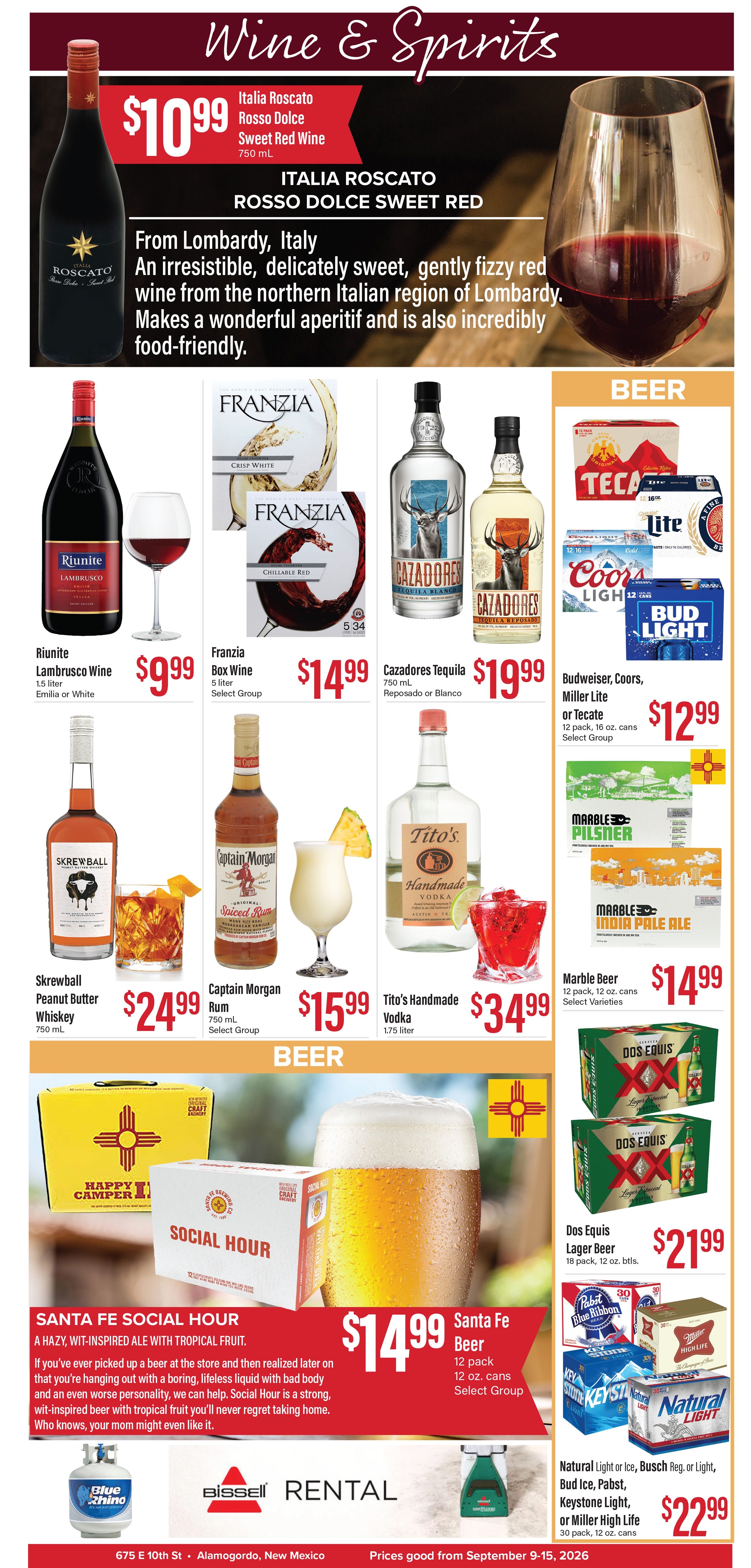 Lowe's Signature Market Weekly Ad September 9 - 15, 2026