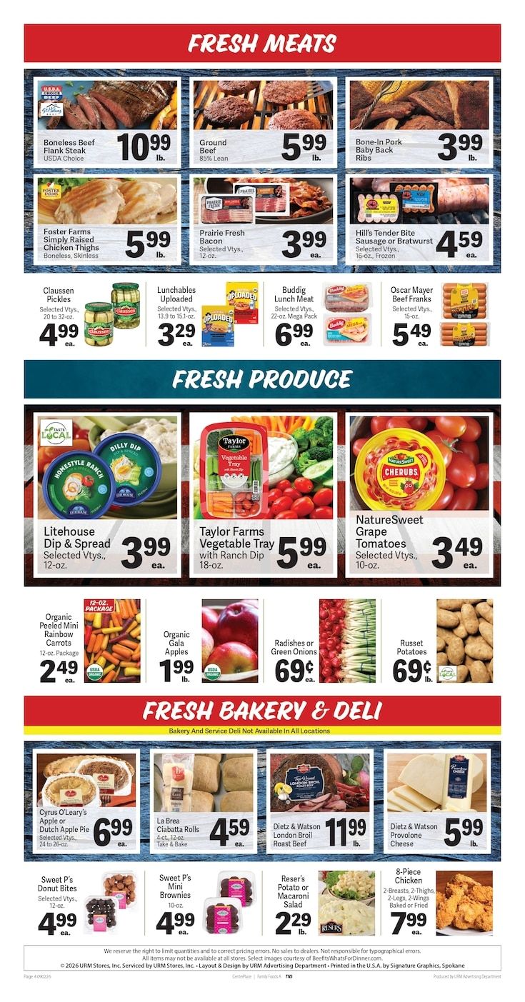 A&B Family Foods Weekly Ad September 2 - 8, 2026