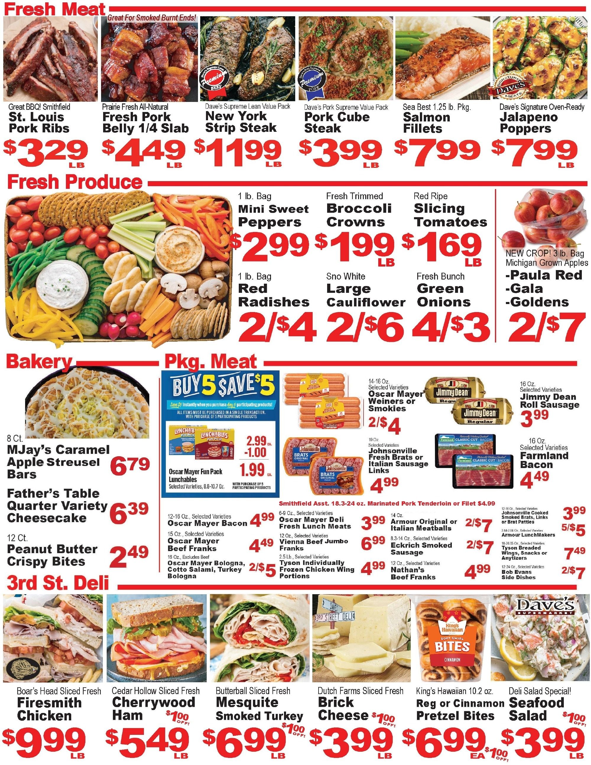 Dave's Supermarket (Fairbury, IL) Weekly Ad September 2 - 8, 2026