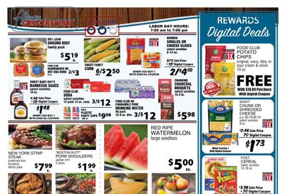 Alliance Grocery Kart Weekly Ad September 2 - 8, 2026
