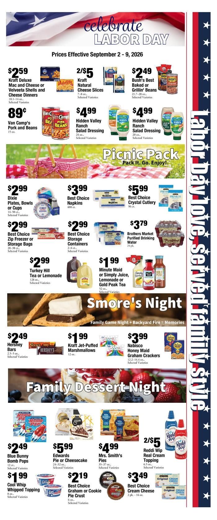 Brothers Market (St. Joseph, MO) Weekly Ad September 2 - 9, 2026