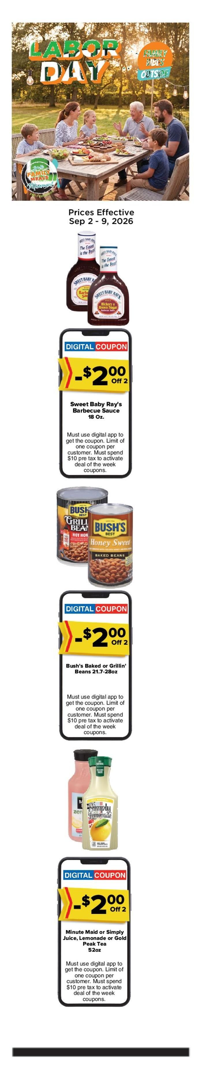 Brothers Market (Windsor, MO) Weekly Ad September 2 - 9, 2026