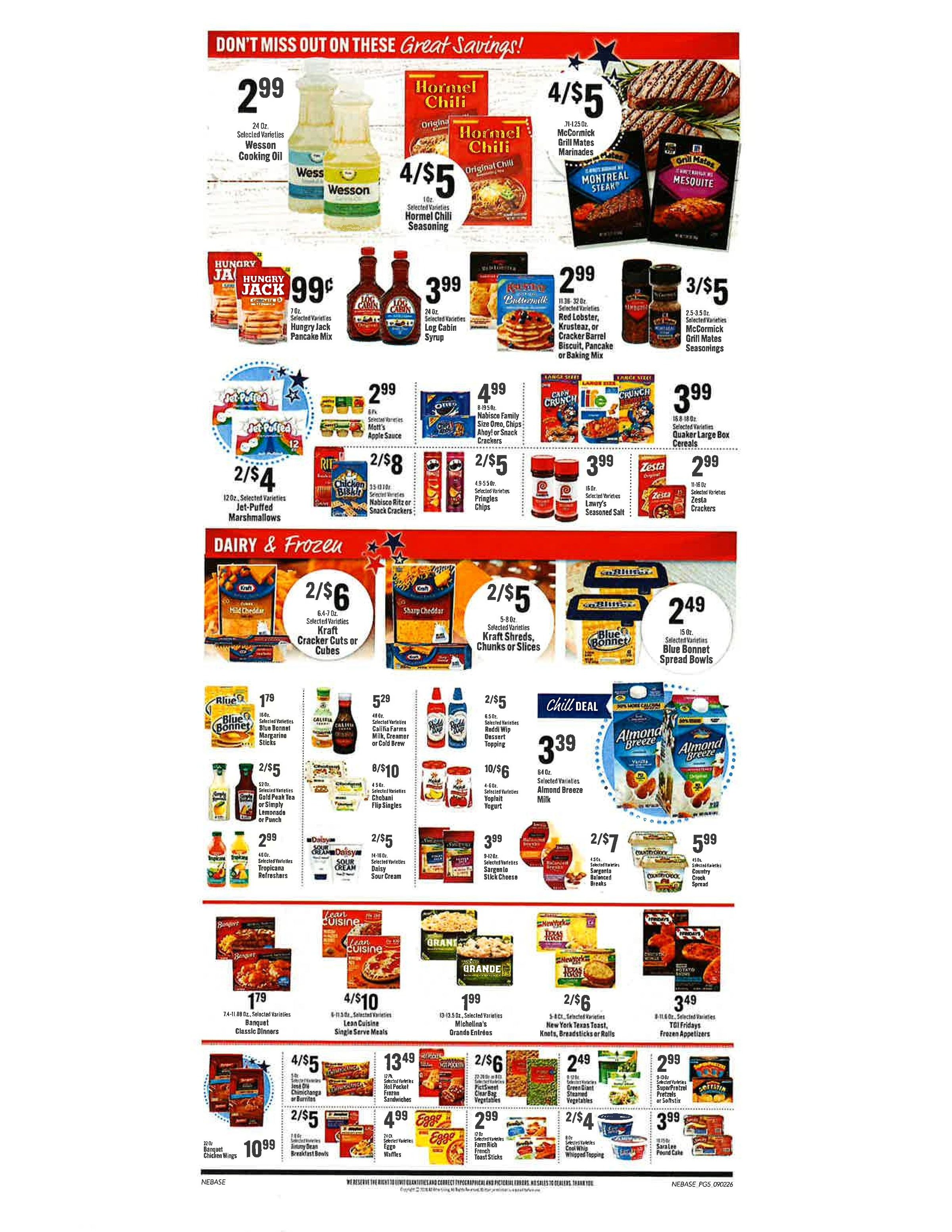 Pac N Save Weekly Ad September 2 - 8, 2026