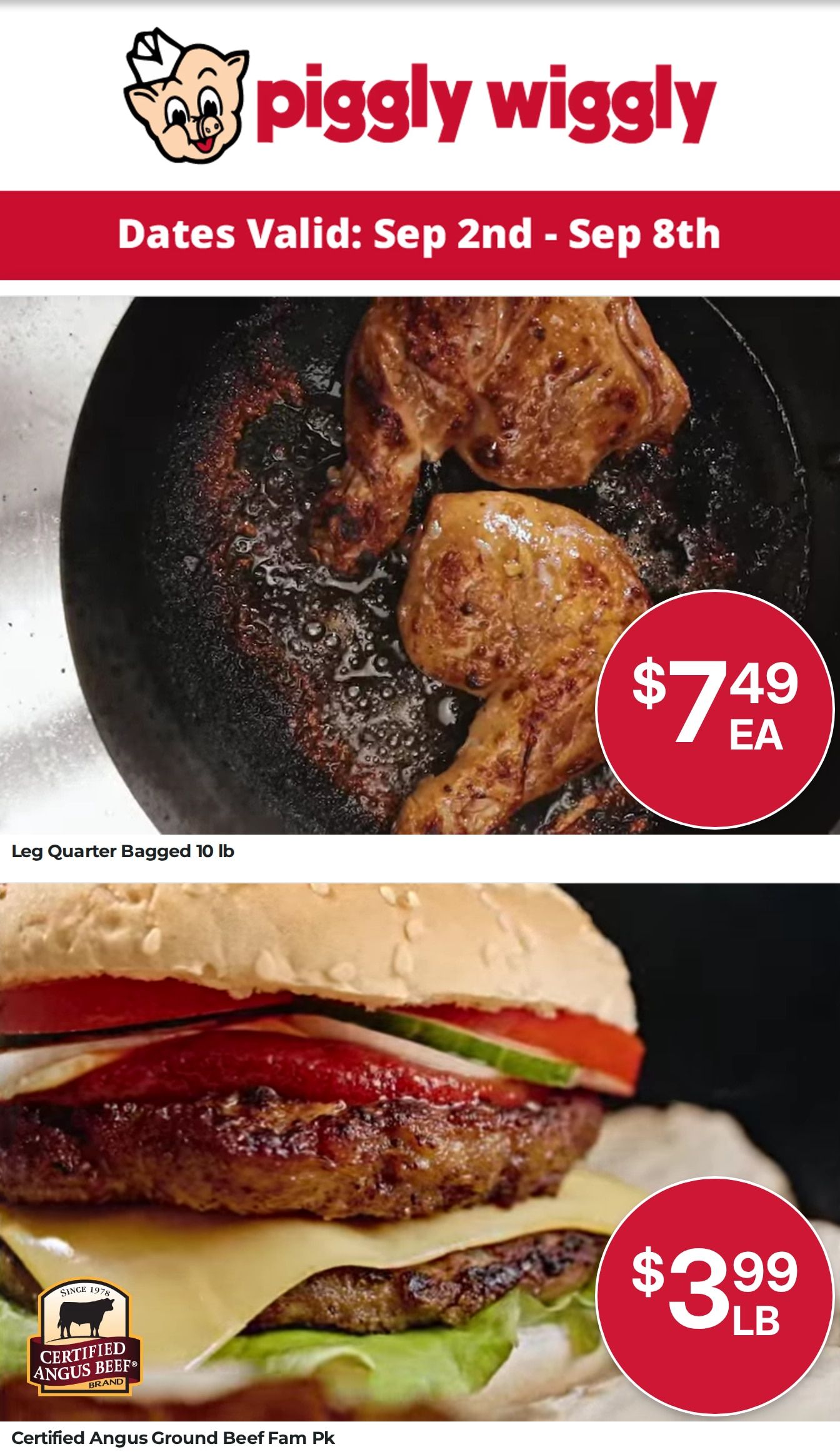 Union Springs Piggly Wiggly Weekly Ad September 2 - 8, 2026