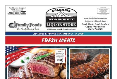 Columbia Market Weekly Ad September 2 - 8, 2026