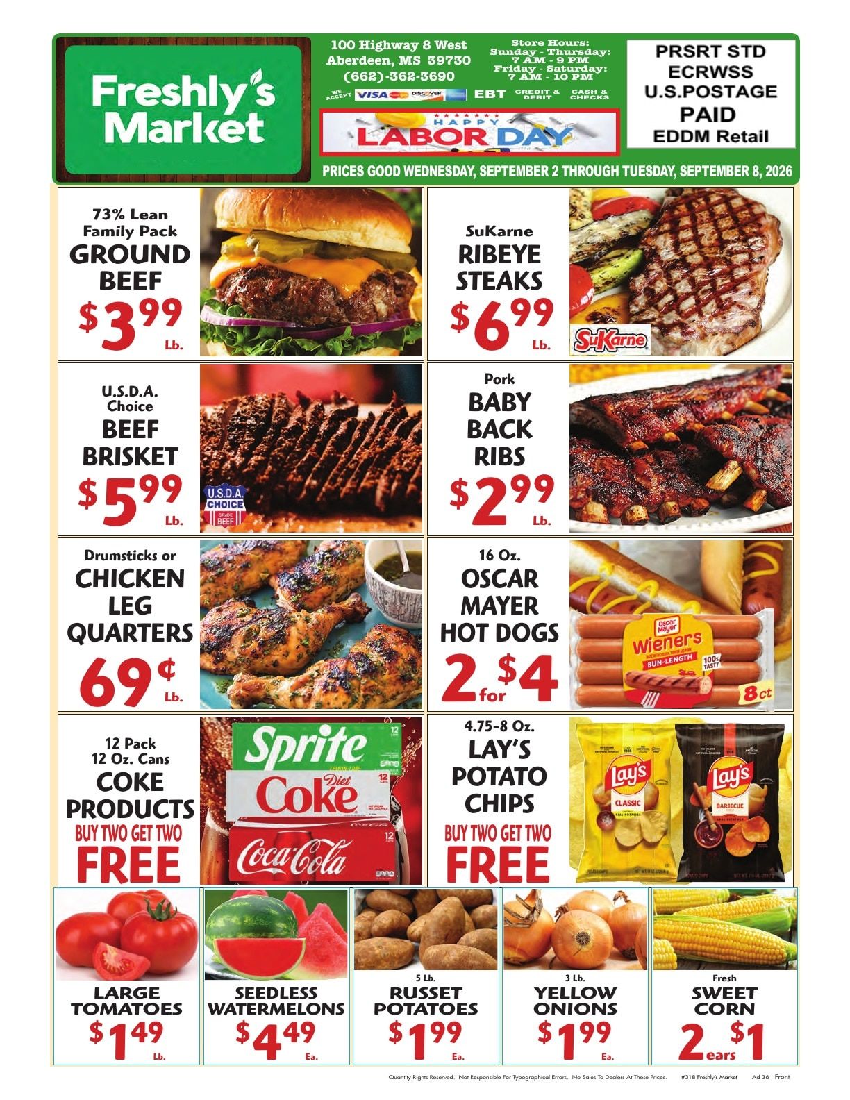 Freshly's Market Weekly Ad September 2 - 8, 2026