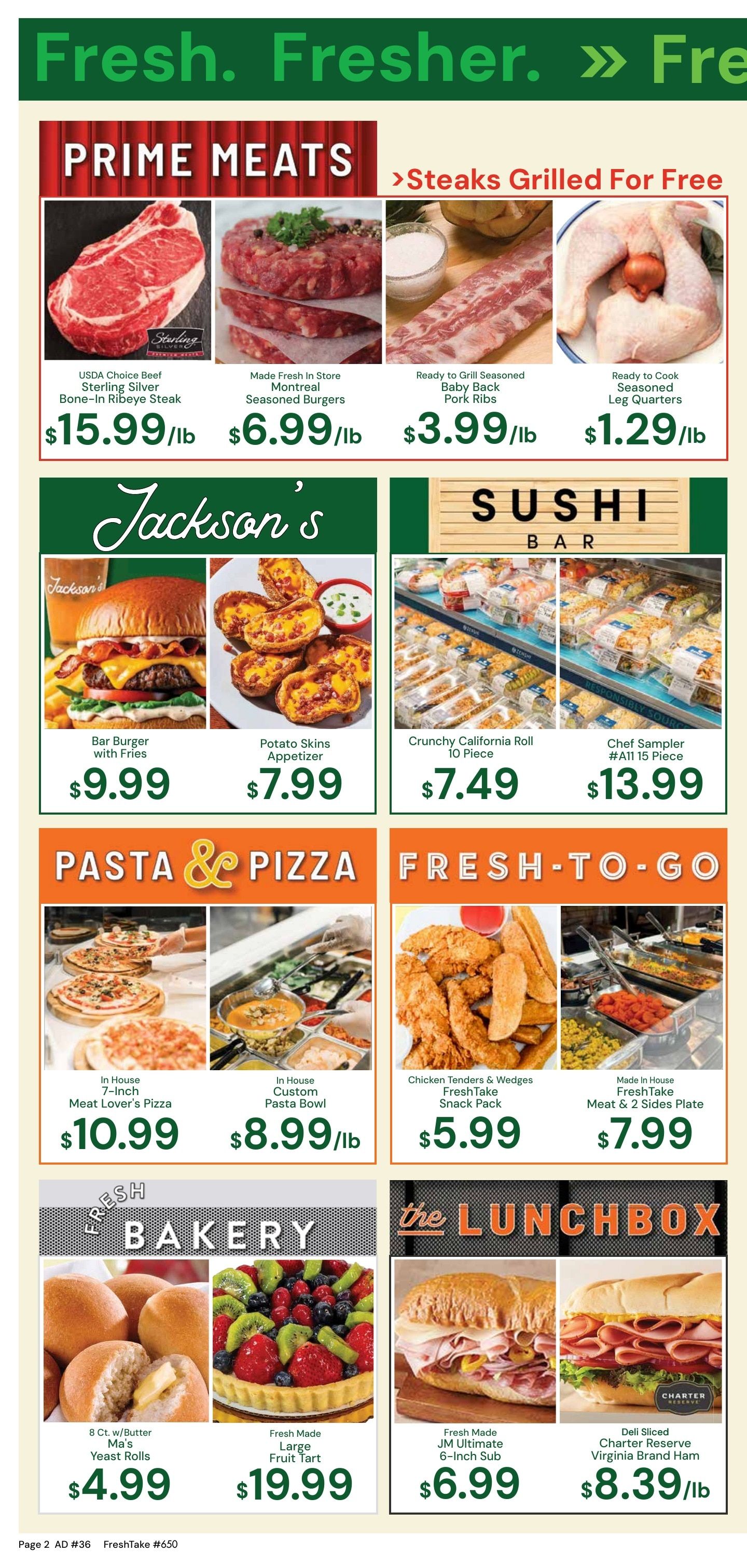 FreshTake Grocery Weekly Ad September 2 - 8, 2026