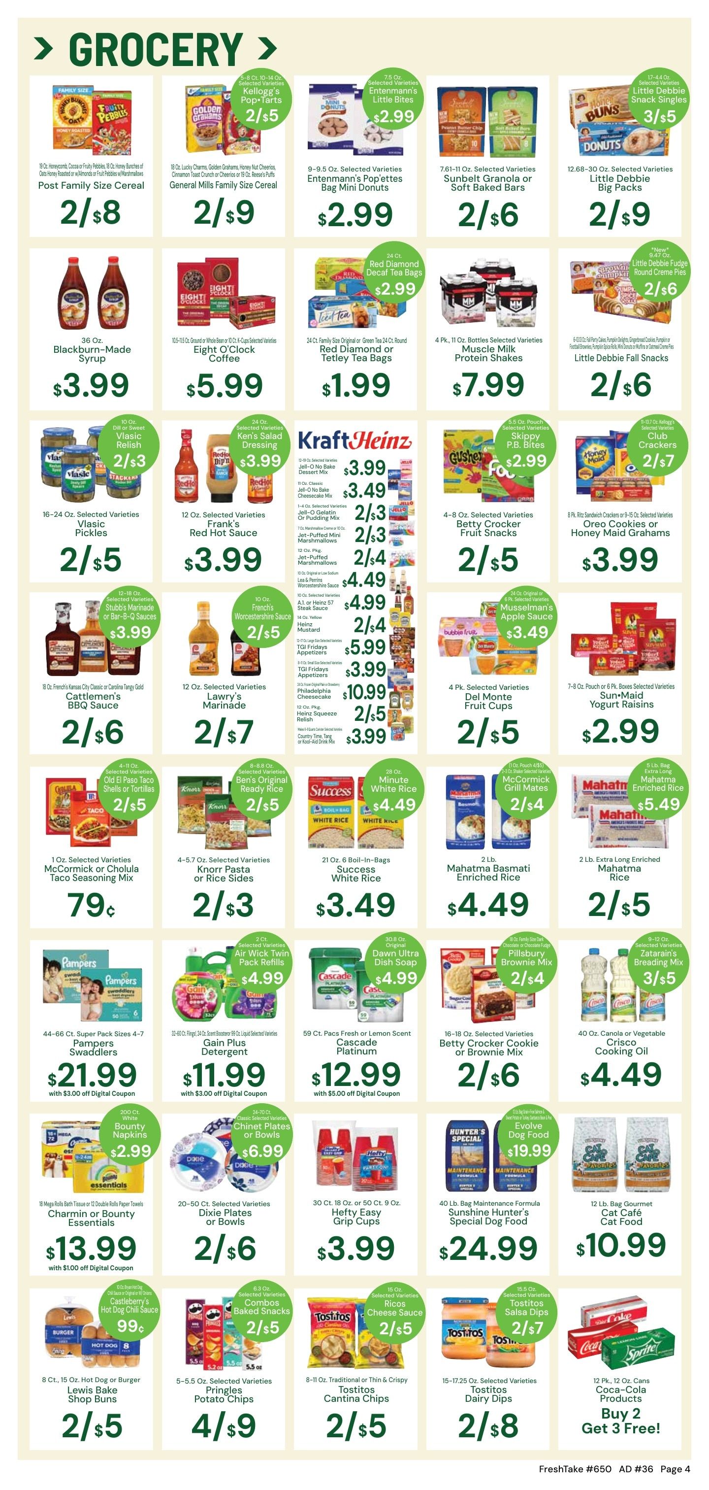 FreshTake Grocery Weekly Ad September 2 - 8, 2026