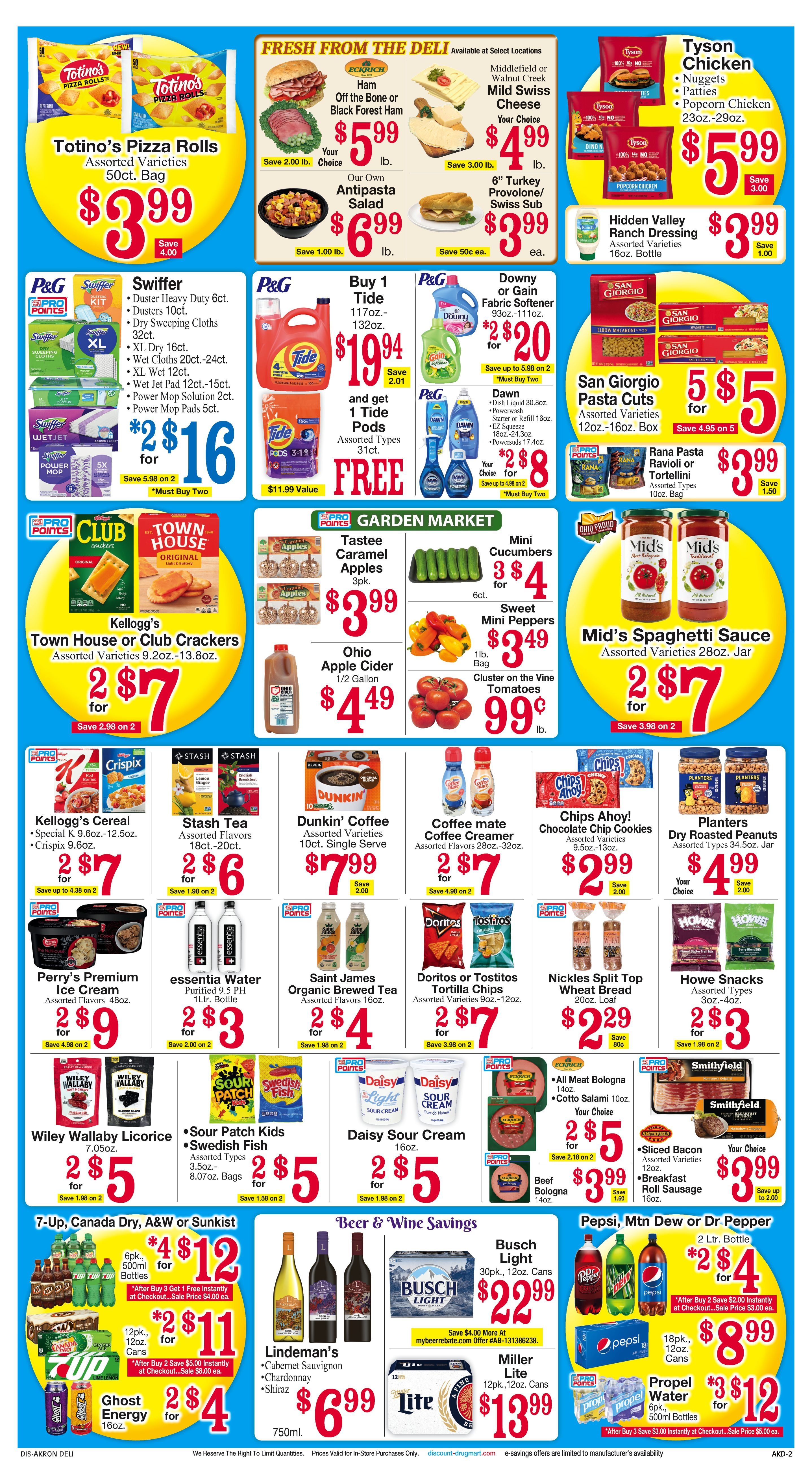 Discount Drug Mart (Ohio) Weekly Ad September 9 - 15, 2026
