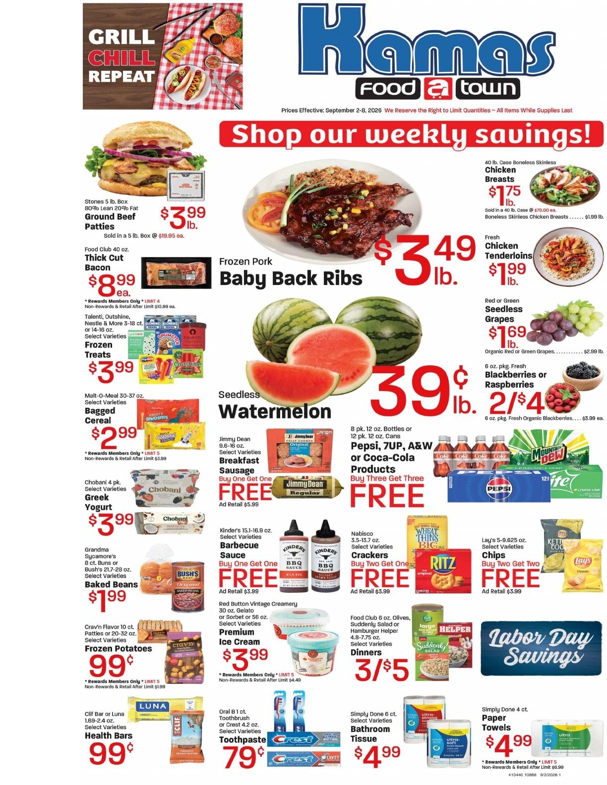 Kamas Foodtown (Kamas, UT) Weekly Ad September 2 - 8, 2026
