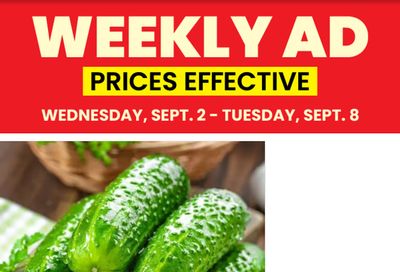 Harvest Fare (2905 Hamilton Ave, Baltimore, MD) Weekly Ad September 2 - 8, 2026