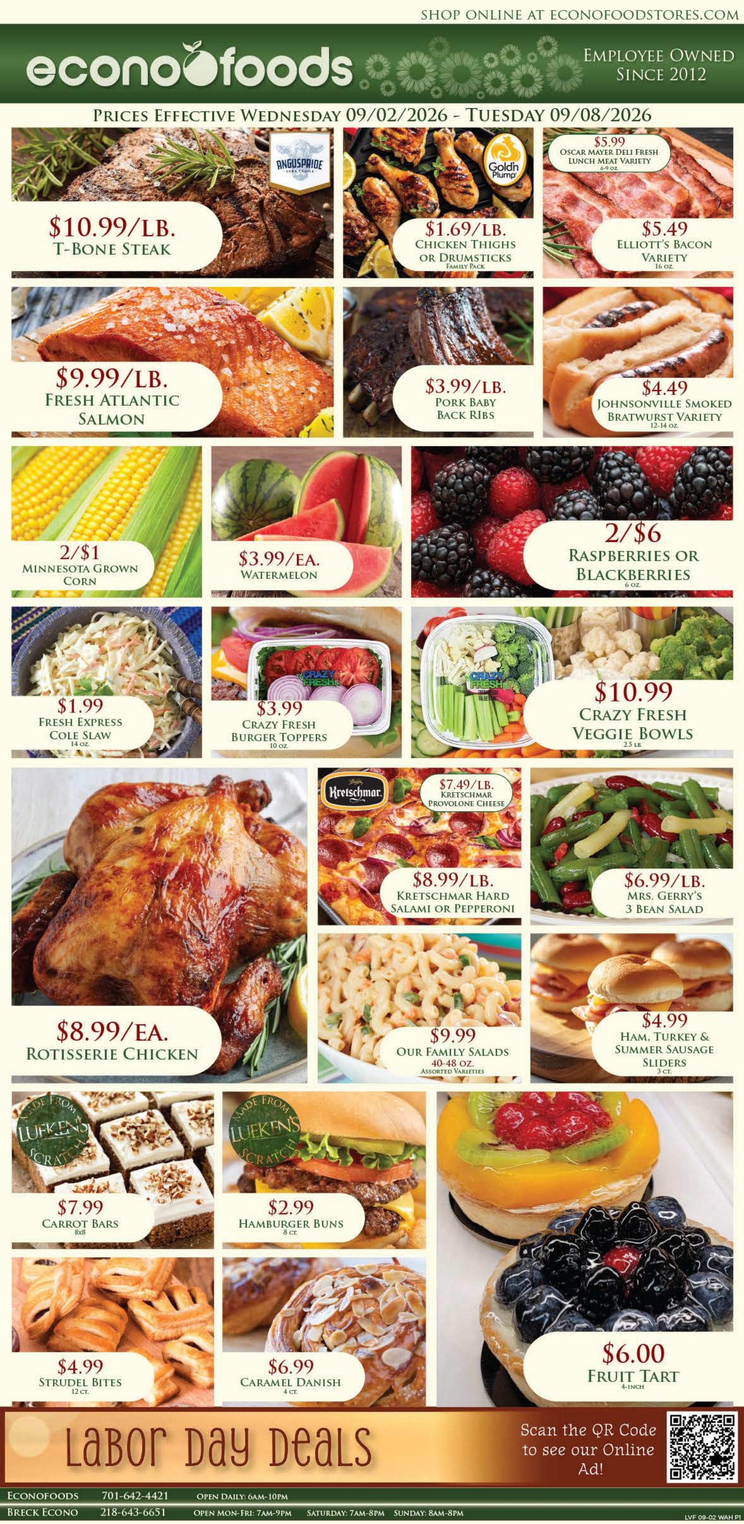 Econofoods Weekly Ad September 2 - 8, 2026