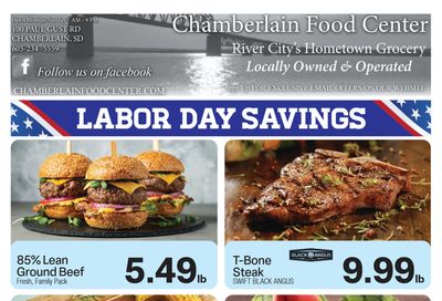 Chamberlain Food Center Weekly Ad September 2 - 8, 2026