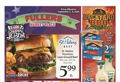 Fuller's Market Weekly Ad September 2 - 8, 2026