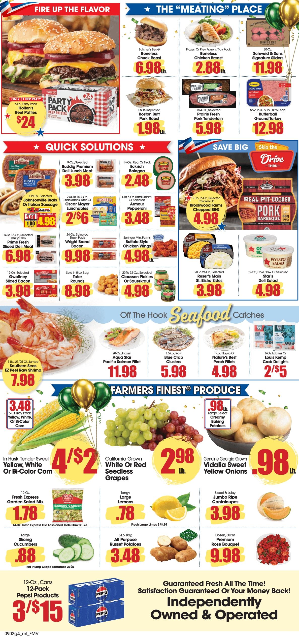 B&T's Food Fresh Market Weekly Ad September 2 - 8, 2026