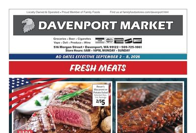Davenport Market Weekly Ad September 2 - 8, 2026